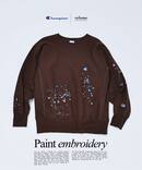 CHAMPION / チャンピオン 別注 R/W 刺繍スプラッシュ スウェット