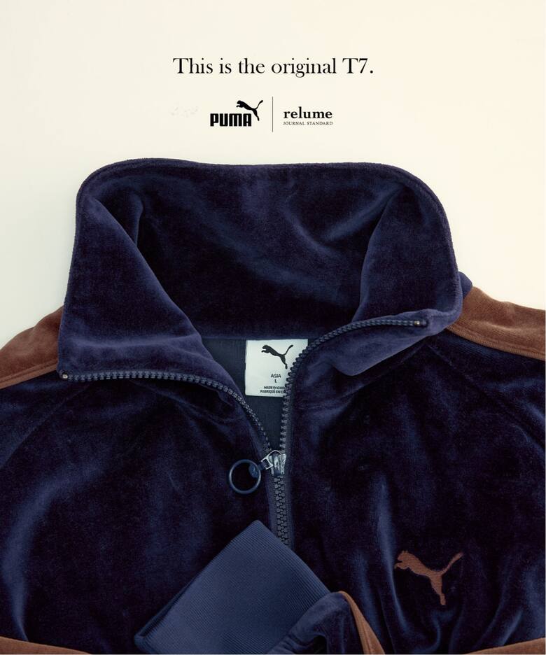 WEB限定》PUMA / プーマ 別注 ”T7” ベロア トラックジャケット（その他 