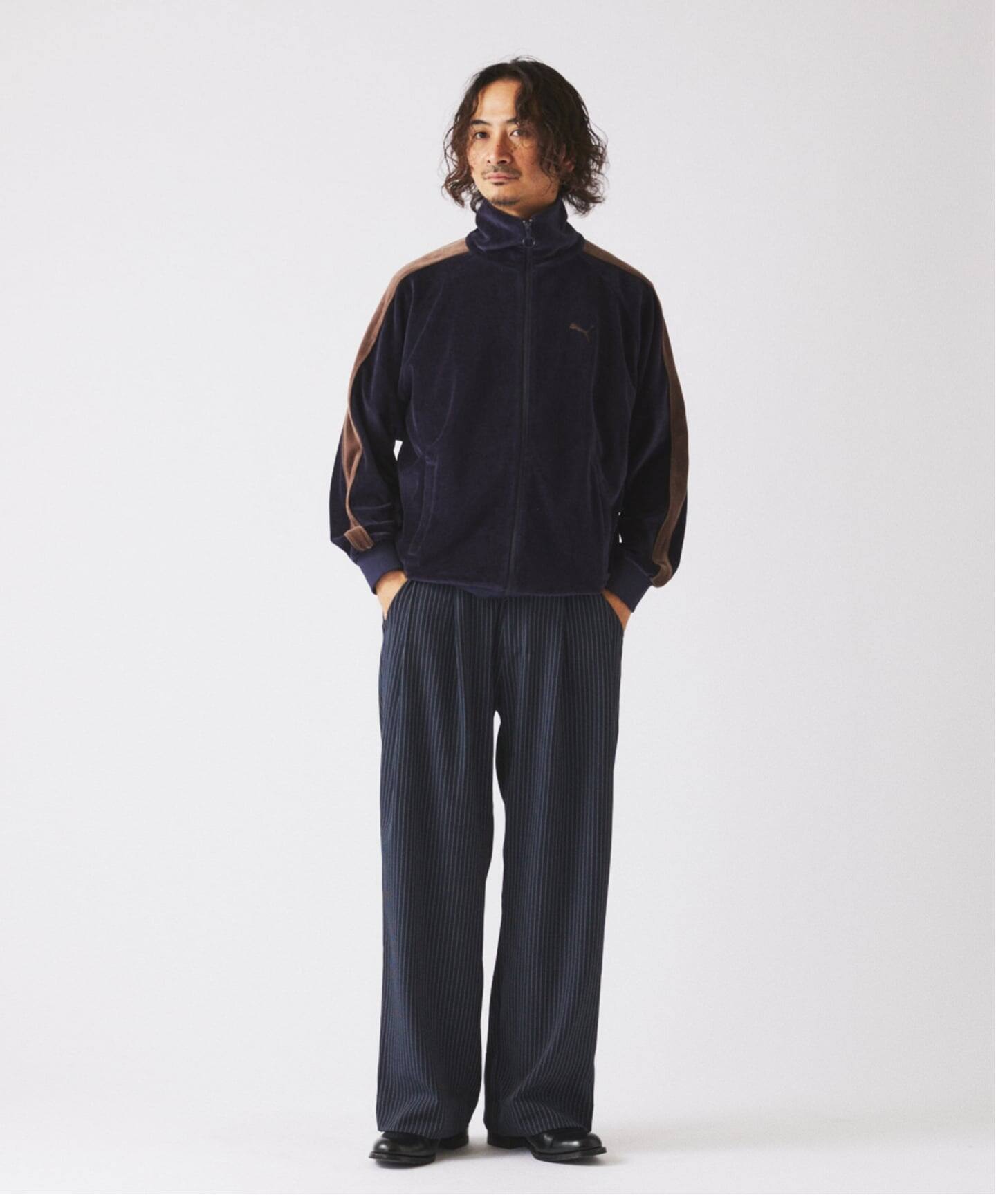 WEB限定追加予約》PUMA / プーマ 別注 ”T7” ベロア トラックジャケット