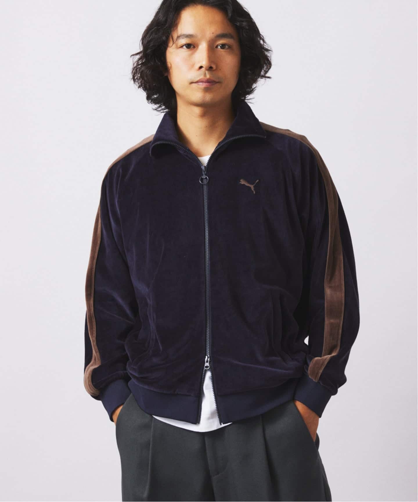 WEB限定追加予約》PUMA / プーマ 別注 ”T7” ベロア トラックジャケット