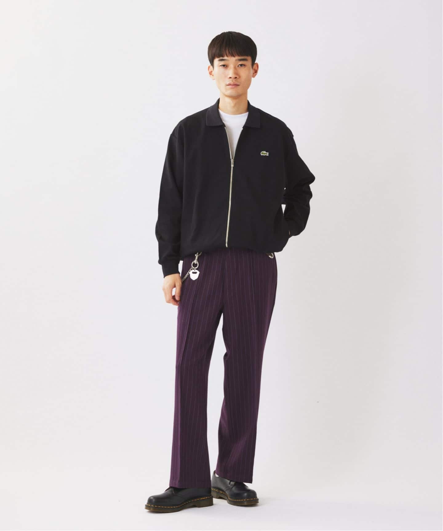 LACOSTE / ラコステ 別注 フルジップ カーディガン（カーディガン