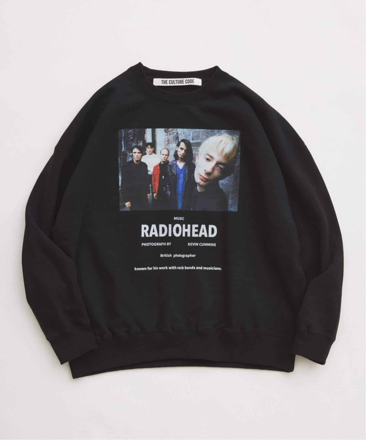 THE CULTURE CODE】レディオヘッド by Kevin Cummins フォトスウェット