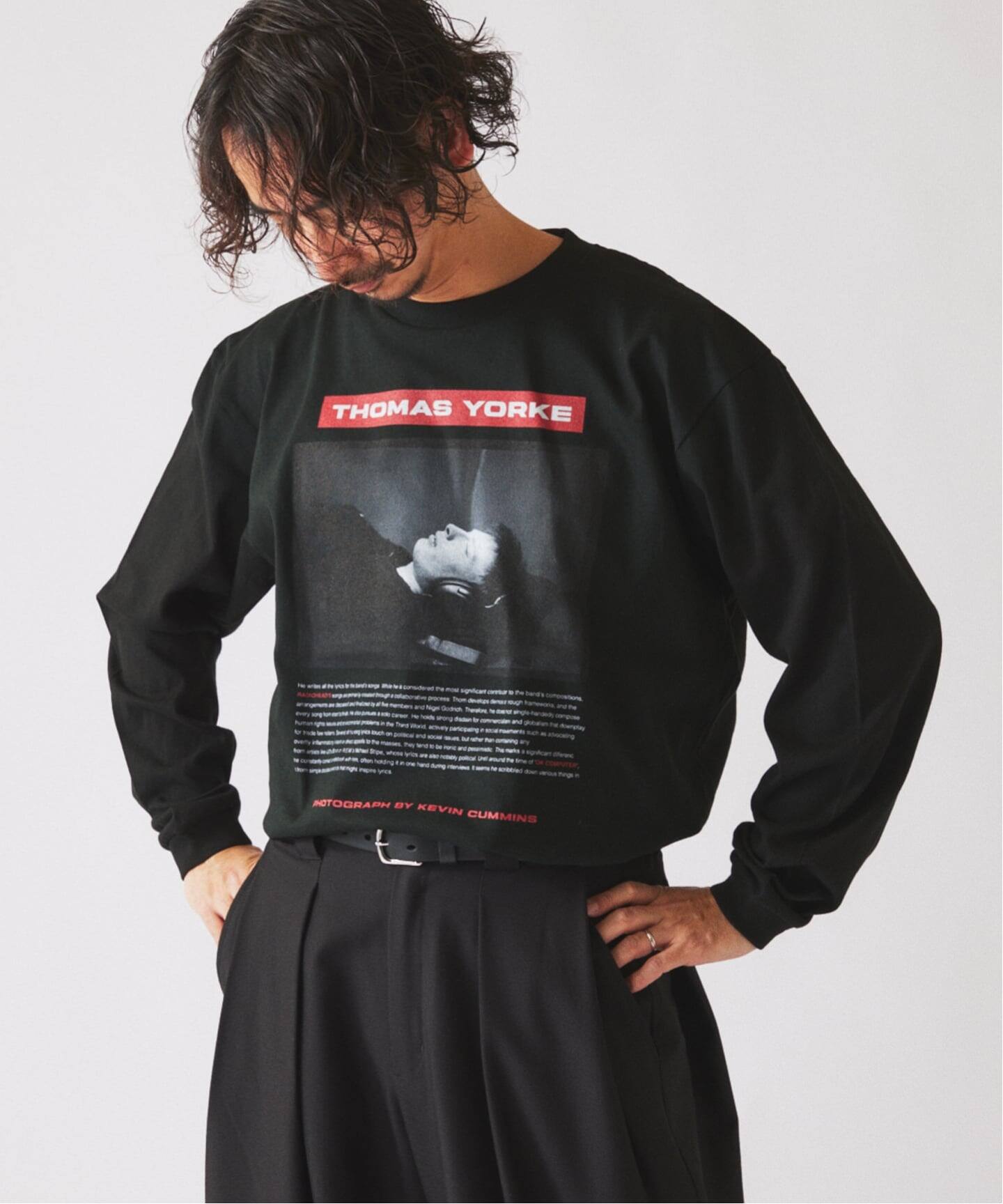 トムヨーク レディオヘッド ブラック Mサイズ　Tシャツ THE CULTURE CODE】レディオヘッド 