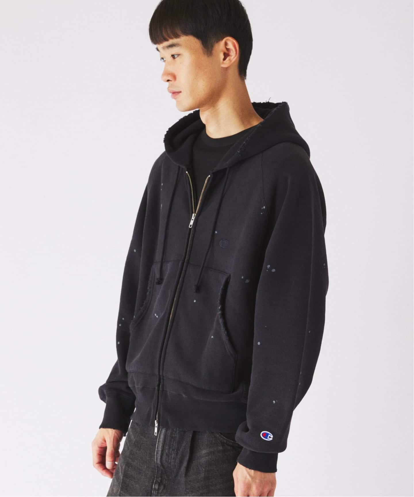 CHAMPION / チャンピオン 別注 R/W オーバーダイ ジップパーカー