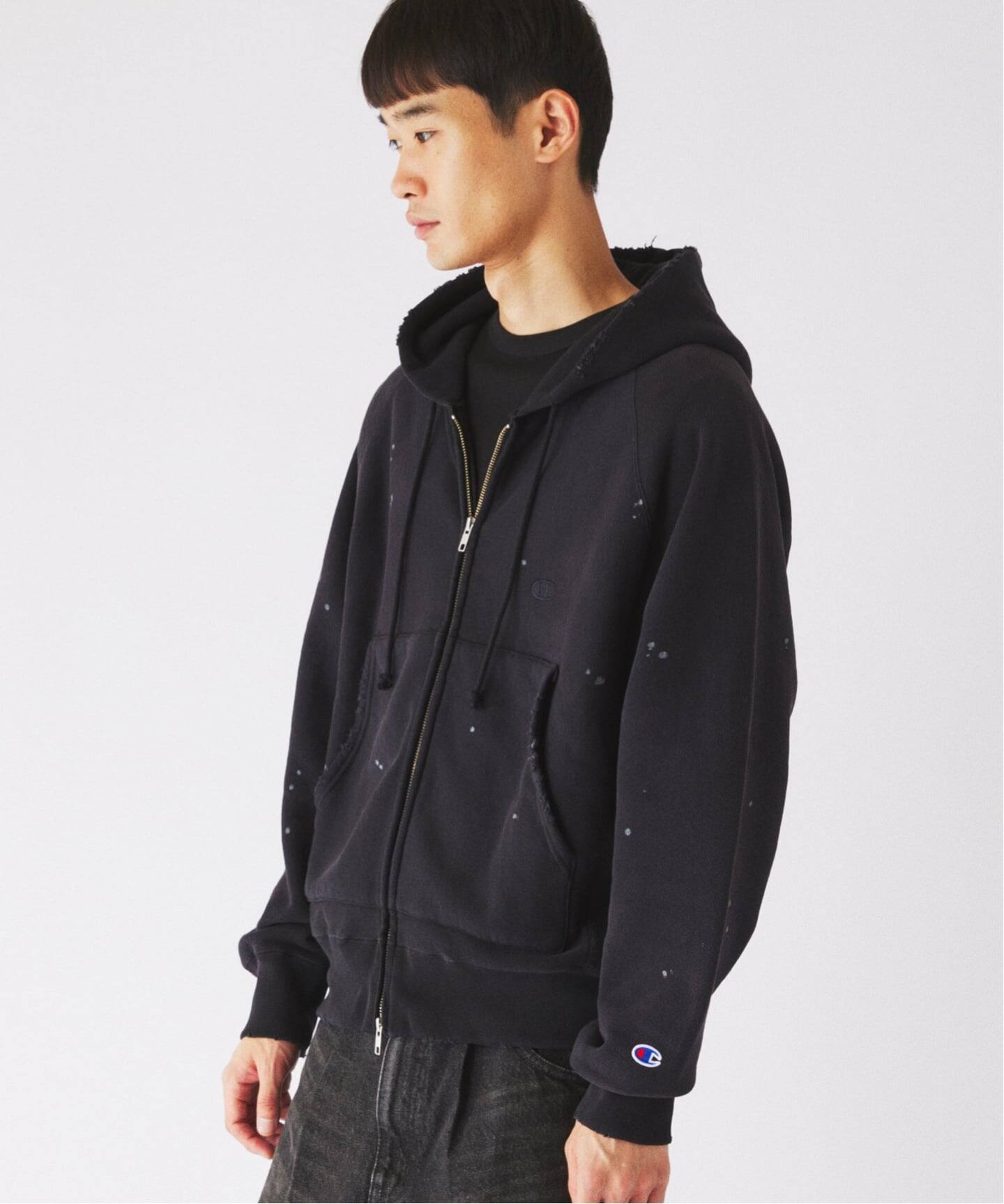 CHAMPION / チャンピオン 別注 R/W オーバーダイ ジップパーカー 