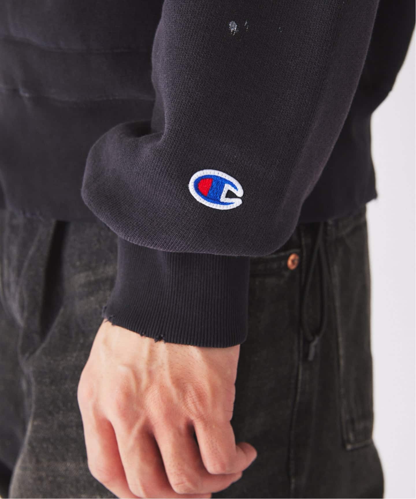 Champion 別注 R/W ジップパーカー 予約》CHAMPION / チャンピオン 別注 R/W オーバーダイ ジップパーカー