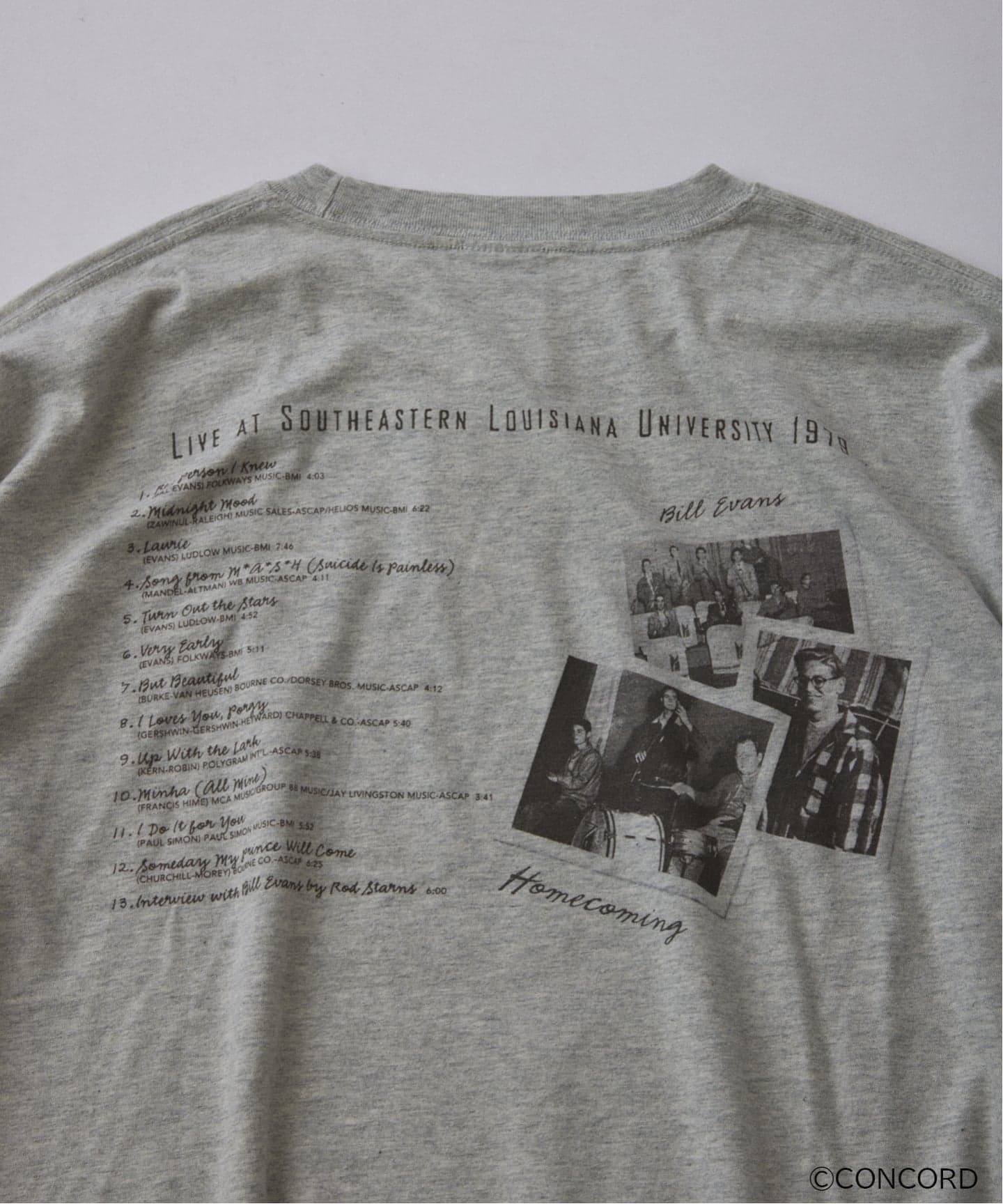 Bill Evans / ビル・エヴァンス 別注 グラフィック ロンT（Tシャツ