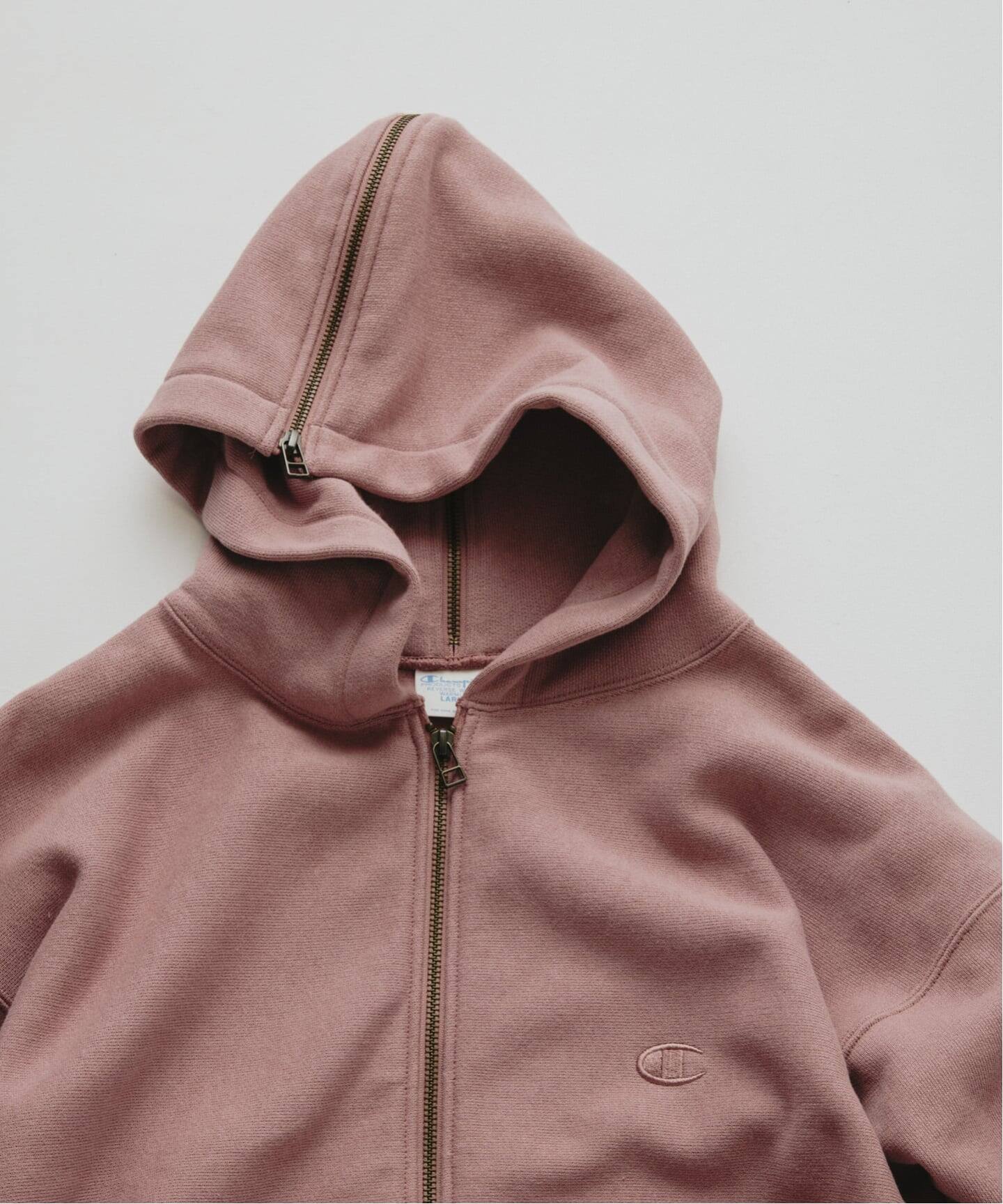 予約》CHAMPION / チャンピオン 別注 R/W エルボーパッチ ジップ 