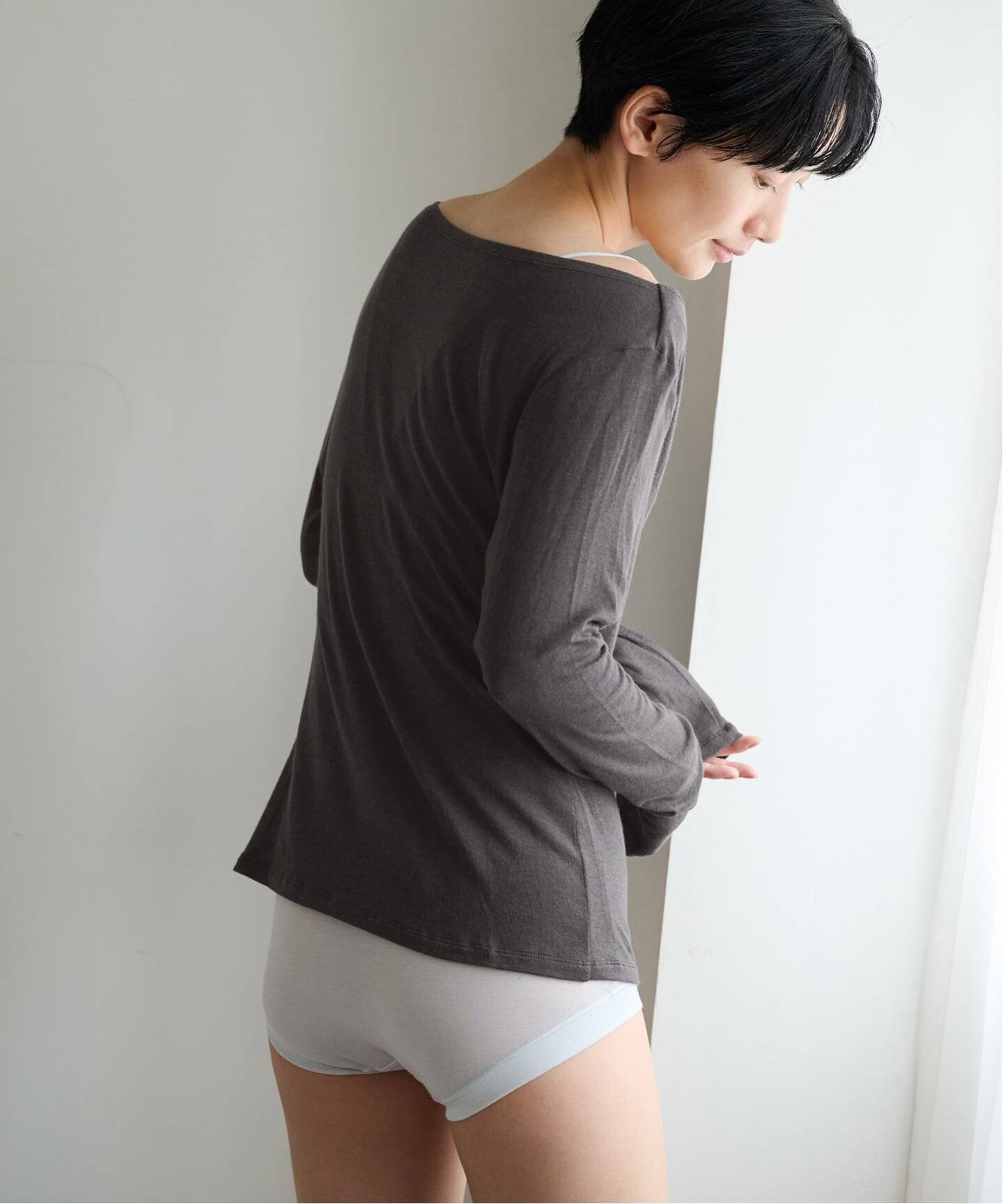 ≪予約≫ドレープギャザープルオーバー（Tシャツ／カットソー）｜EMILY 