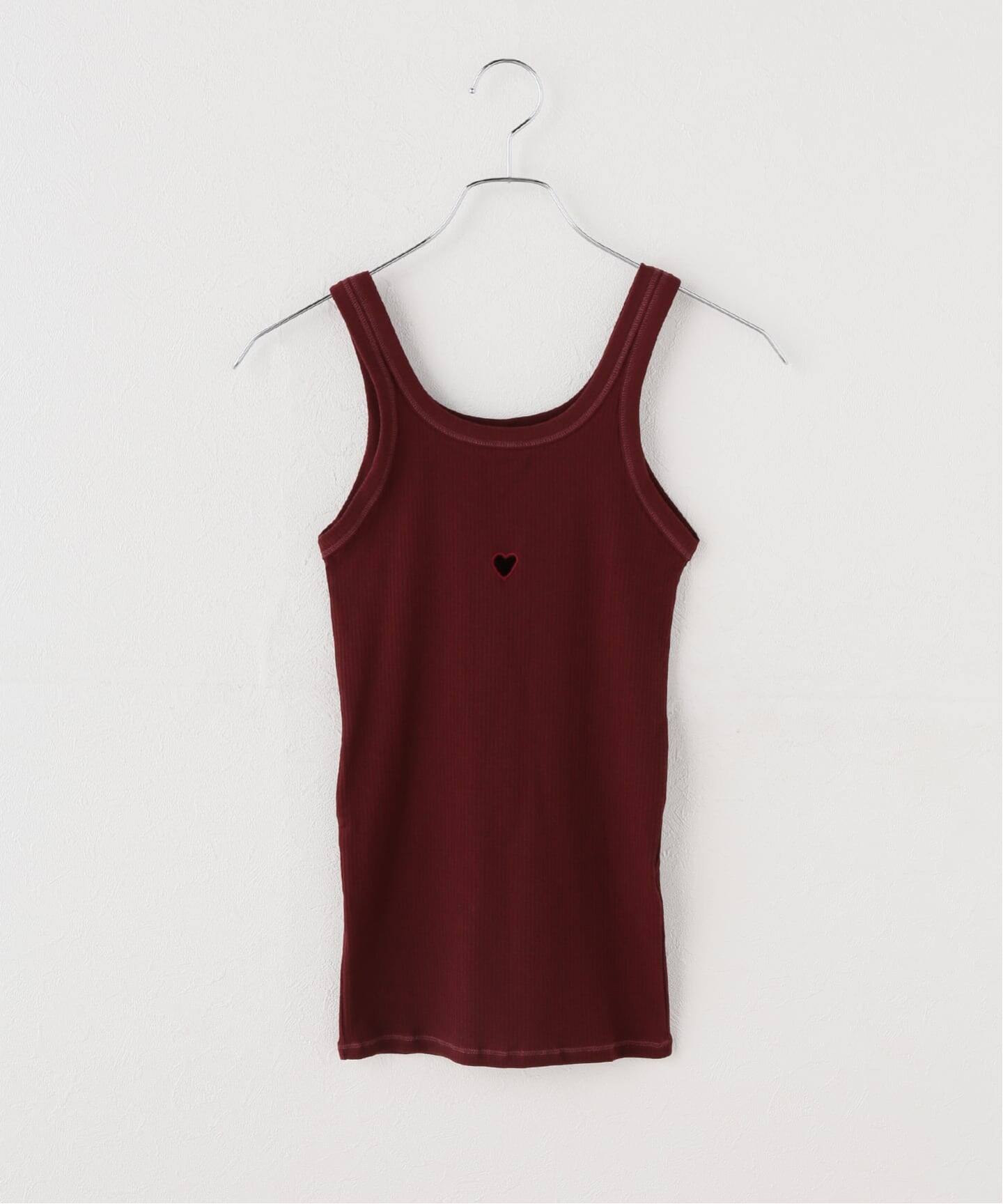 BASERANGE/ベースレンジ】 HEART TANK（Tシャツ／カットソー）｜EMILY 
