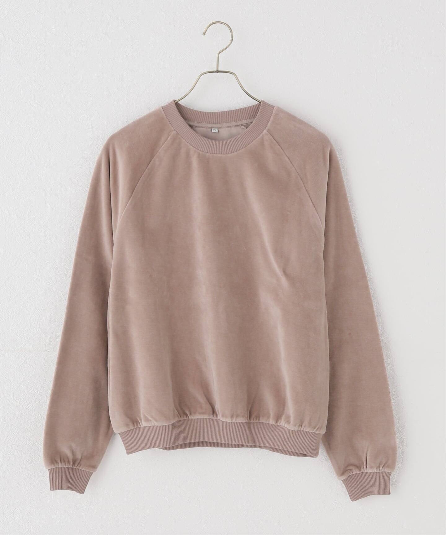 BASERANGE/ベースレンジ】RIM RAGLAN SWEATSHIRT / PURRS-VE-SP26（T