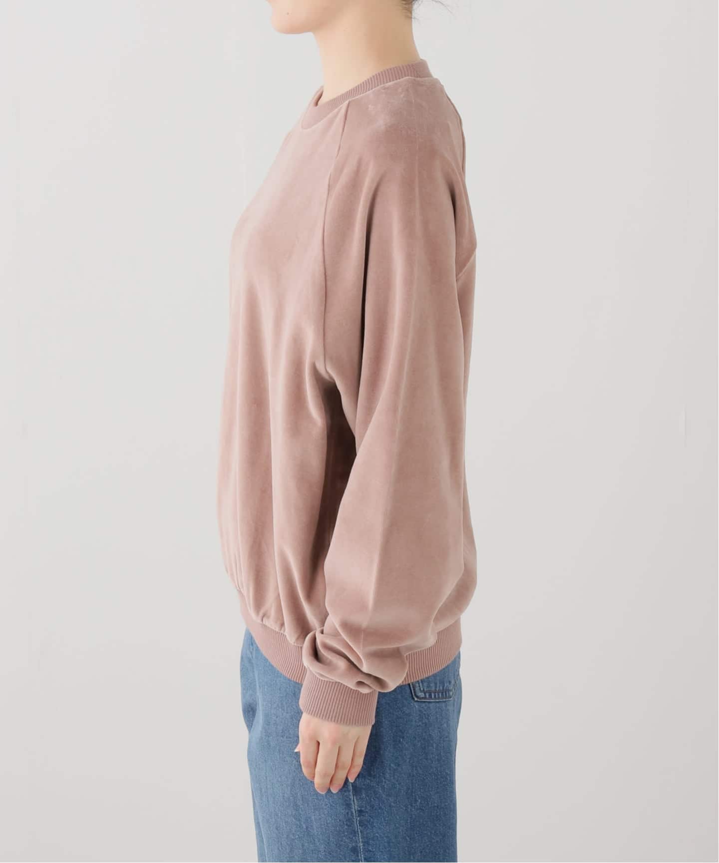 BASERANGE/ベースレンジ】RIM RAGLAN SWEATSHIRT / PURRS-VE-SP26（T