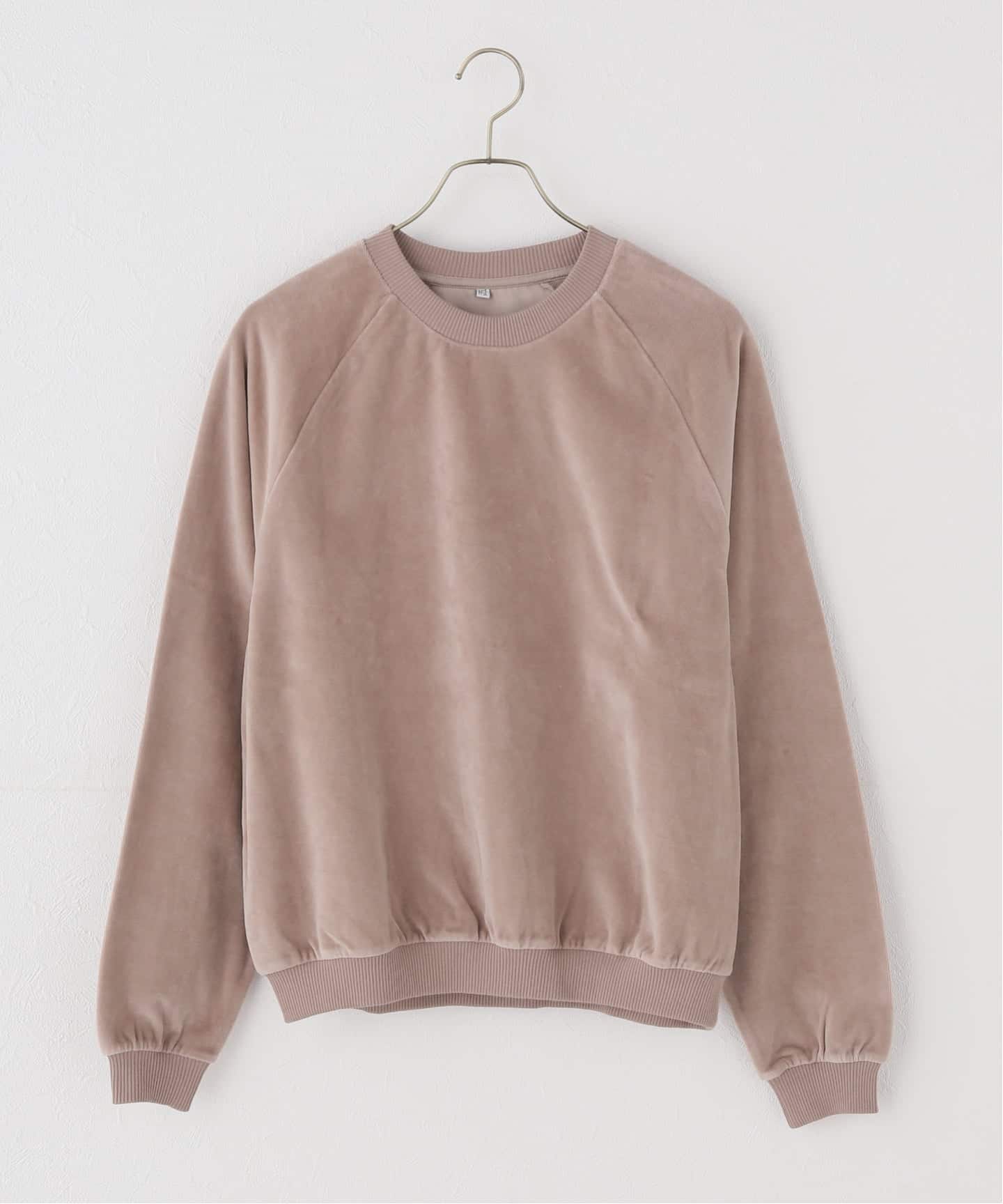 BASERANGE/ベースレンジ】RIM RAGLAN SWEATSHIRT / PURRS-VE-SP26（T