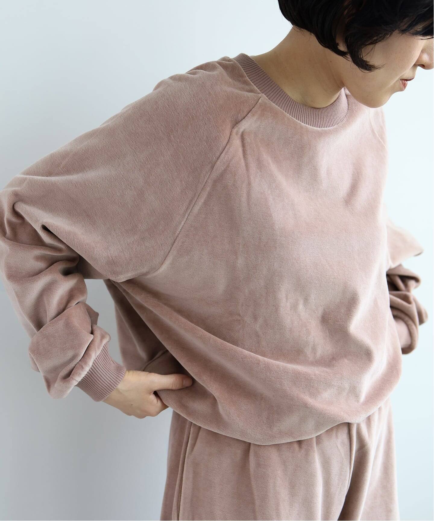 BASERANGE/ベースレンジ】RIM RAGLAN SWEATSHIRT / PURRS-VE-SP26（T 