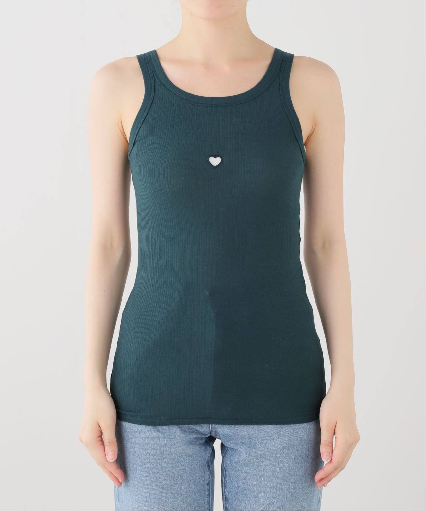 BASERANGE/ベースレンジ】 HEART TANK（Tシャツ／カットソー）｜EMILY