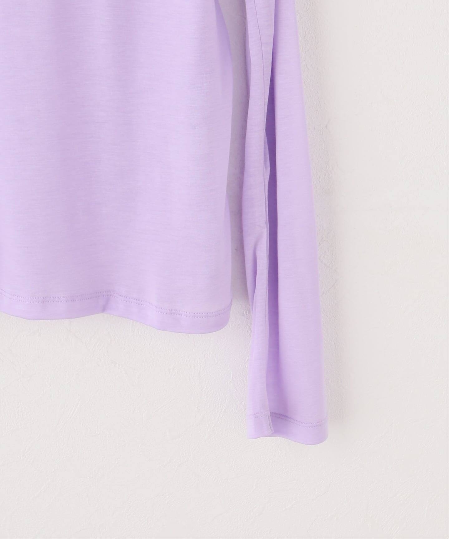 BASERANGE ベースレンジ 長袖カットソー ロングスリーブ パープル BASERANGE/ベースレンジ】 LONG SLEEVE TEE（Tシャツ／カットソー