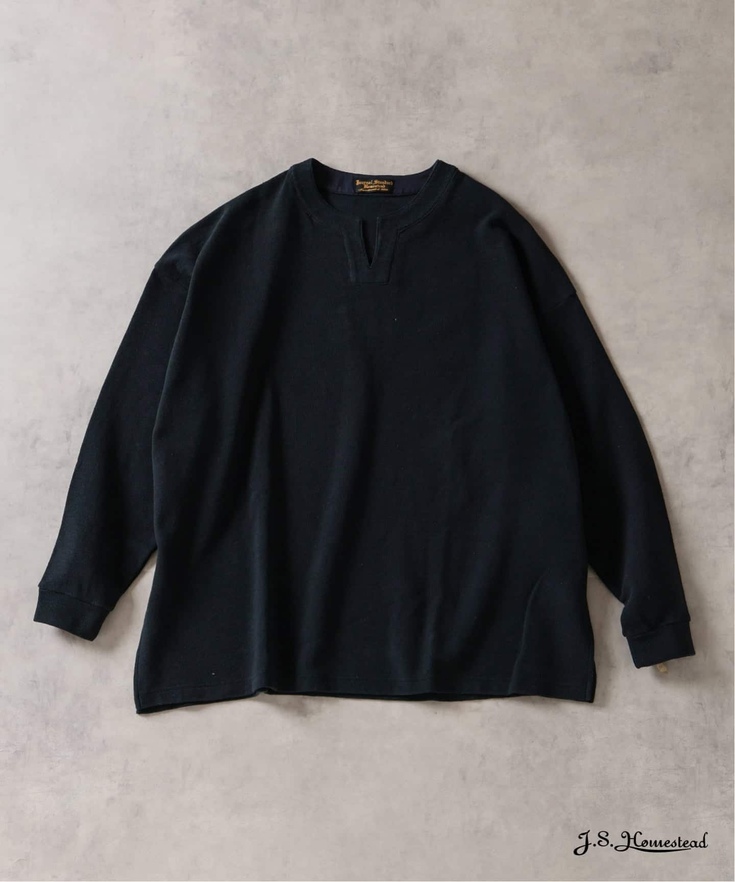 J.S.Homestead / スキッパー ロング スリーブ tシャツ（Tシャツ