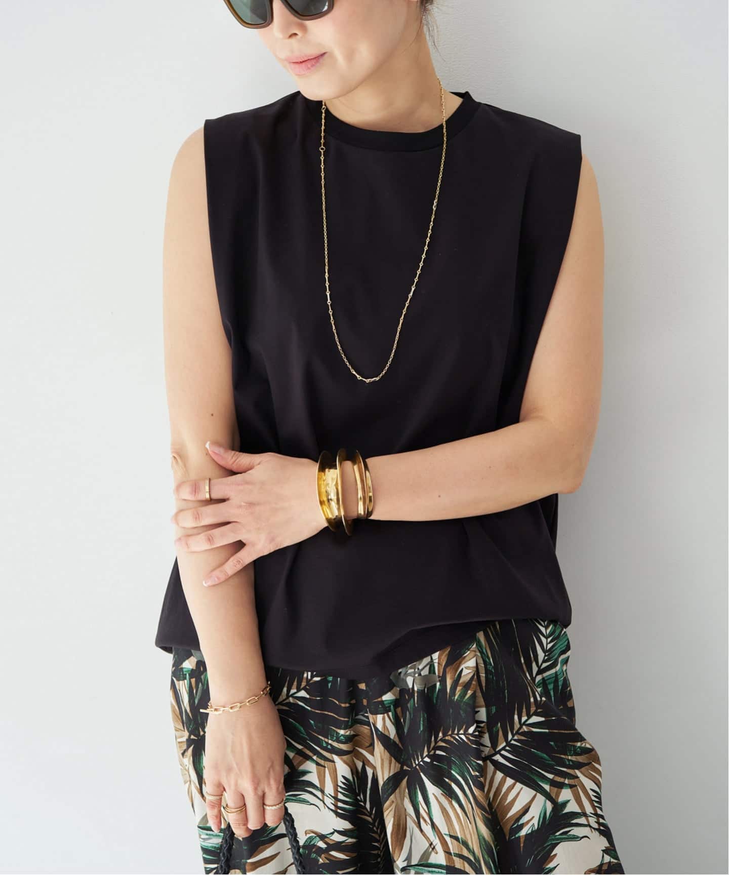 Smooth Tuck Tシャツ（Tシャツ／カットソー）｜Deuxieme Classe