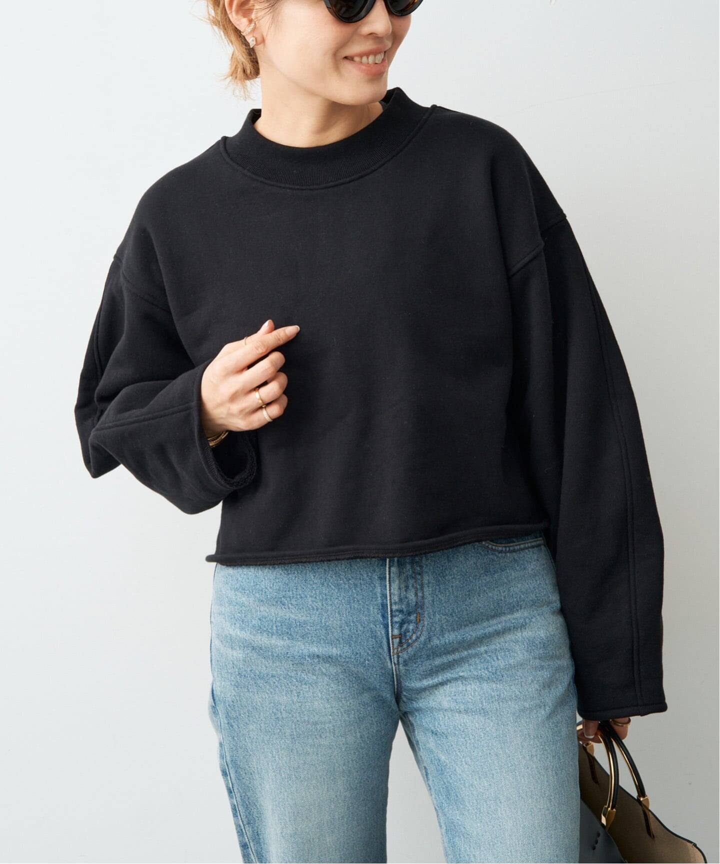 CELERI モックネック スウェット（スウェット）｜Deuxieme Classe