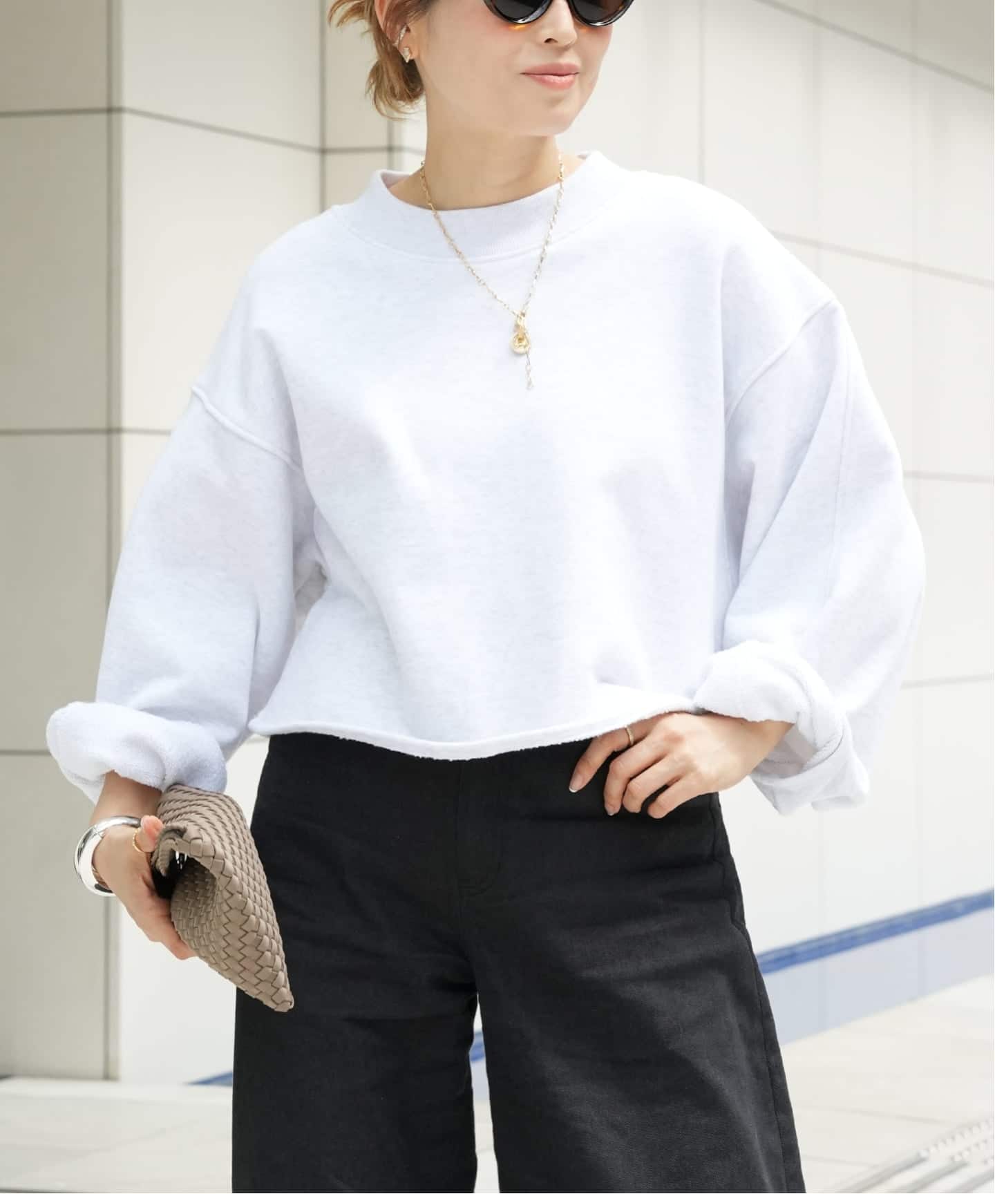 CELERI モックネック スウェット（スウェット）｜Deuxieme Classe