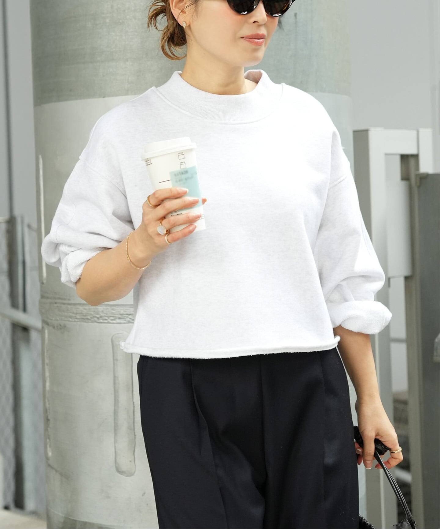 CELERI モックネック スウェット（スウェット）｜Deuxieme Classe