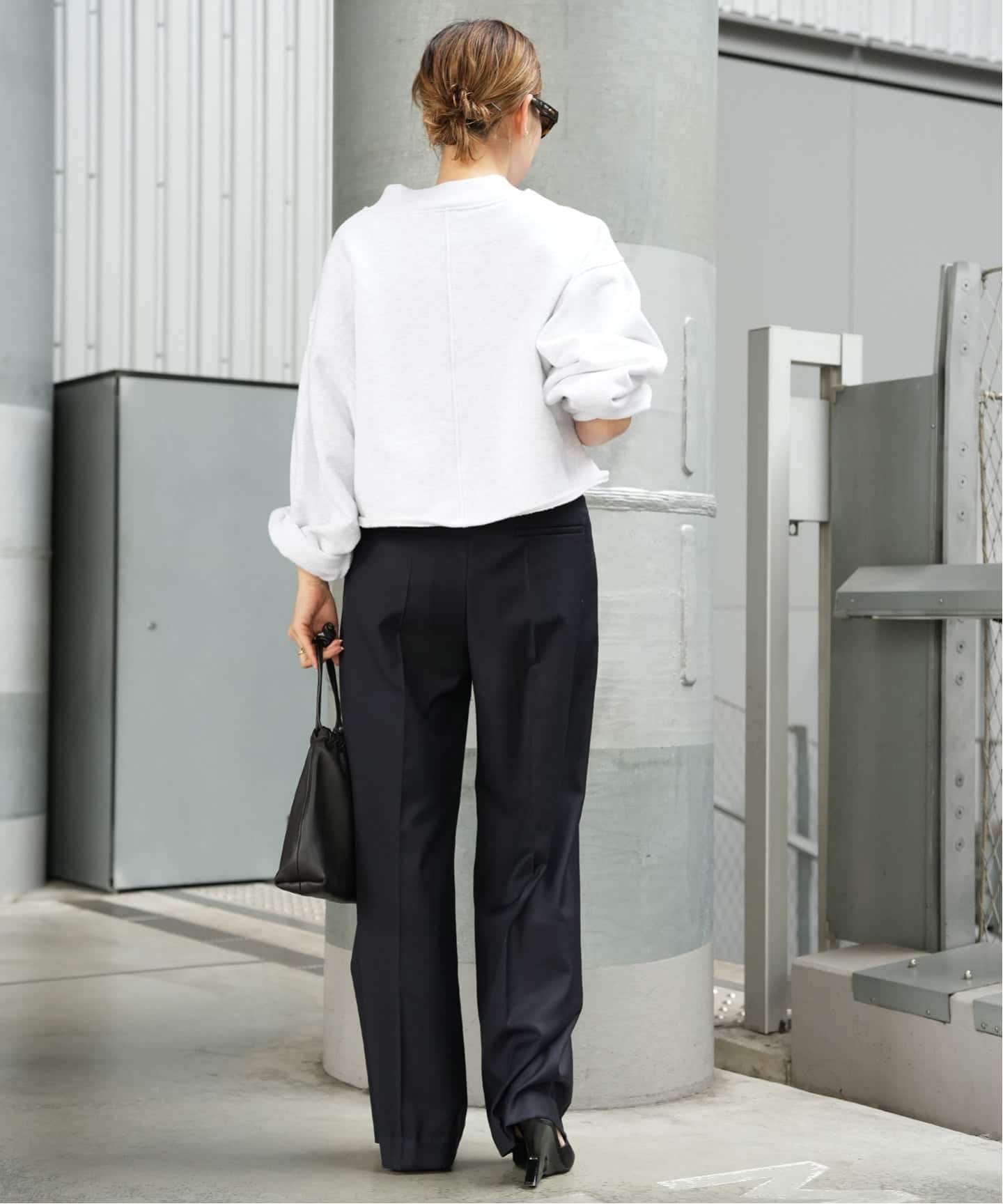 予約》CELERI モックネック スウェット（スウェット）｜Deuxieme