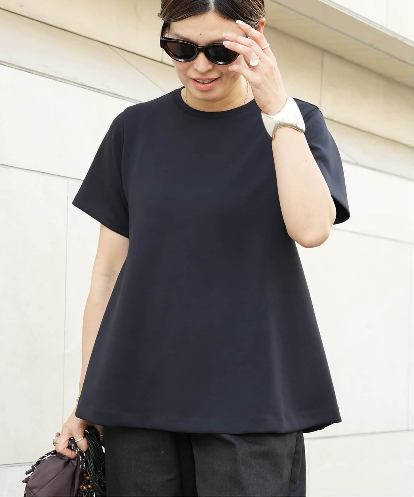 予約》CELERI トラペーズ ショートスリーブ TEE（Tシャツ／カットソー