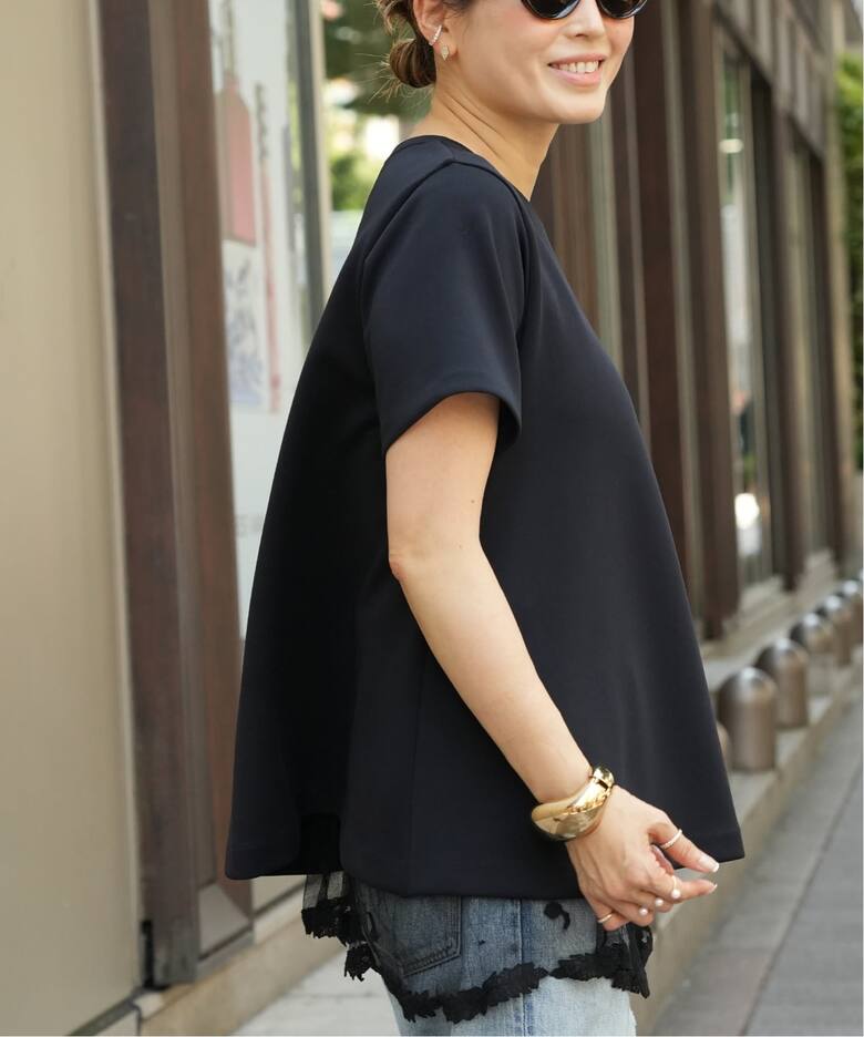CELERI トラペーズ ショートスリーブ TEE（Tシャツ／カットソー 