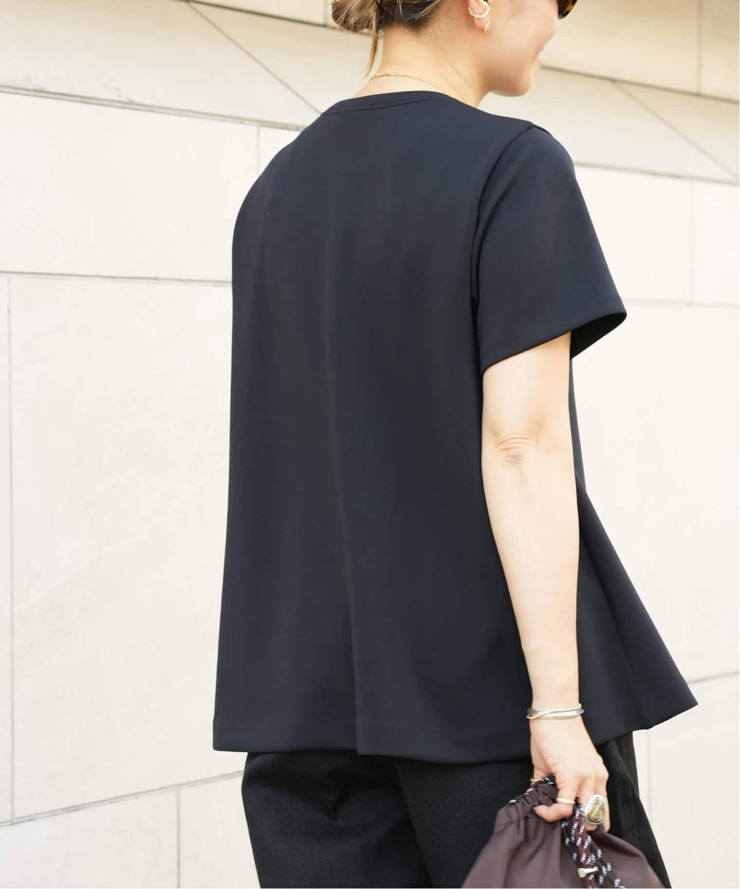 予約》CELERI トラペーズ ショートスリーブ TEE（Tシャツ／カットソー