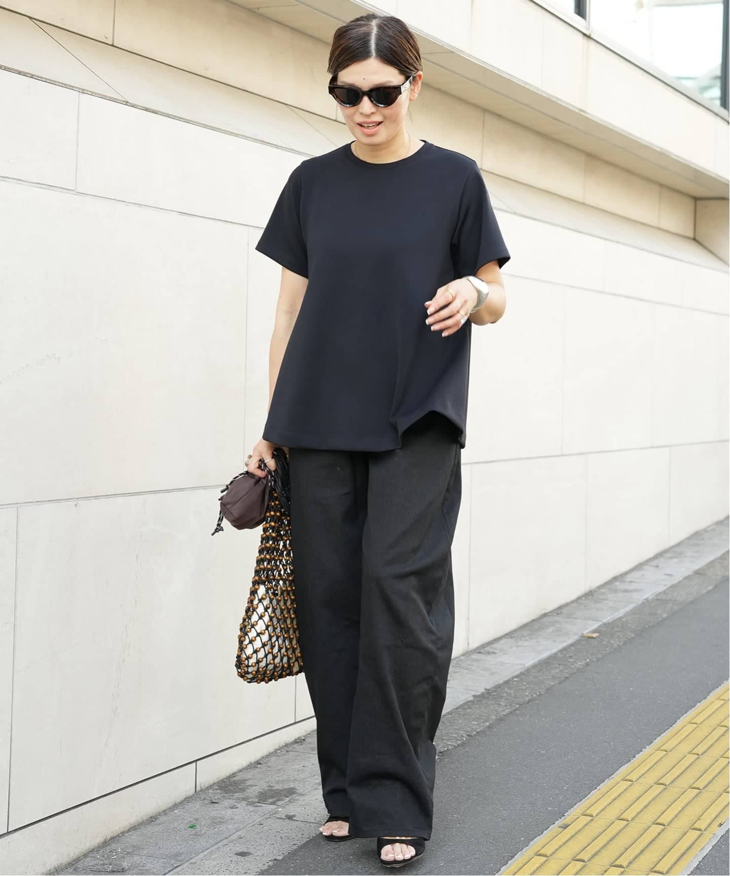 予約》CELERI トラペーズ ショートスリーブ TEE（Tシャツ／カットソー