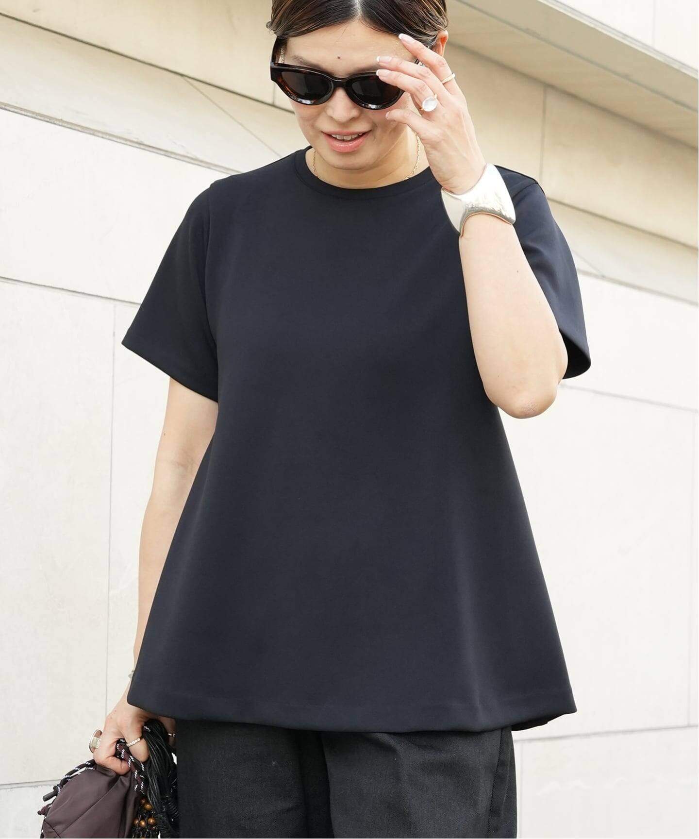 予約》CELERI トラペーズ ショートスリーブ TEE（Tシャツ／カットソー