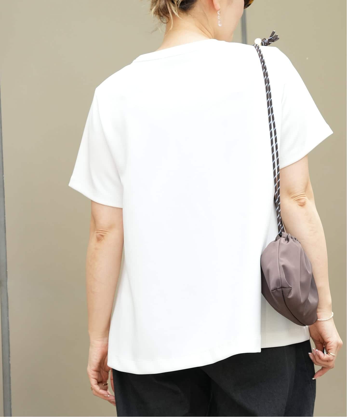 予約》CELERI トラペーズ ショートスリーブ TEE（Tシャツ／カットソー