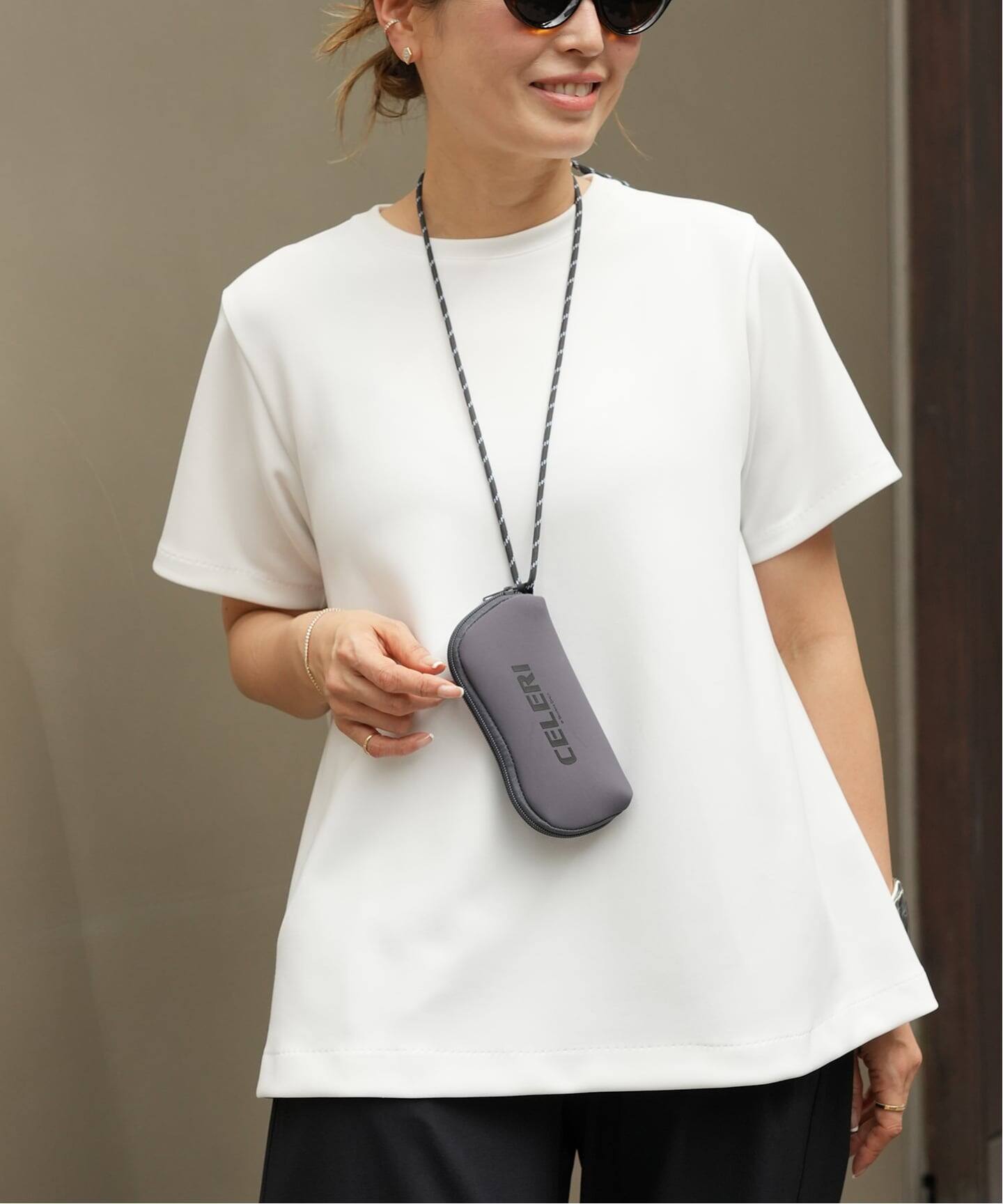 予約》CELERI トラペーズ ショートスリーブ TEE（Tシャツ／カットソー