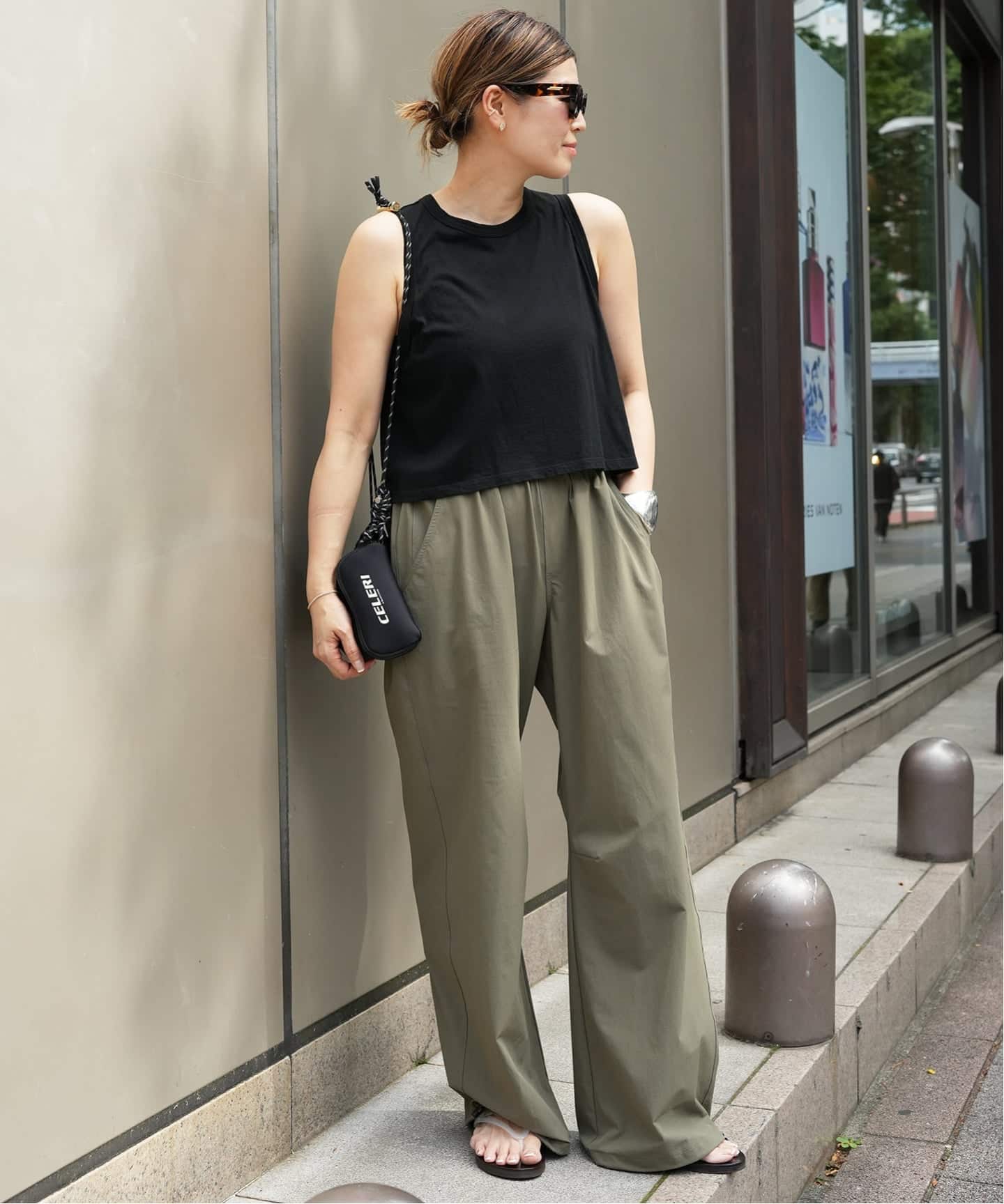 CELERI CROPPED タンクトップ（タンクトップ）｜Deuxieme Classe