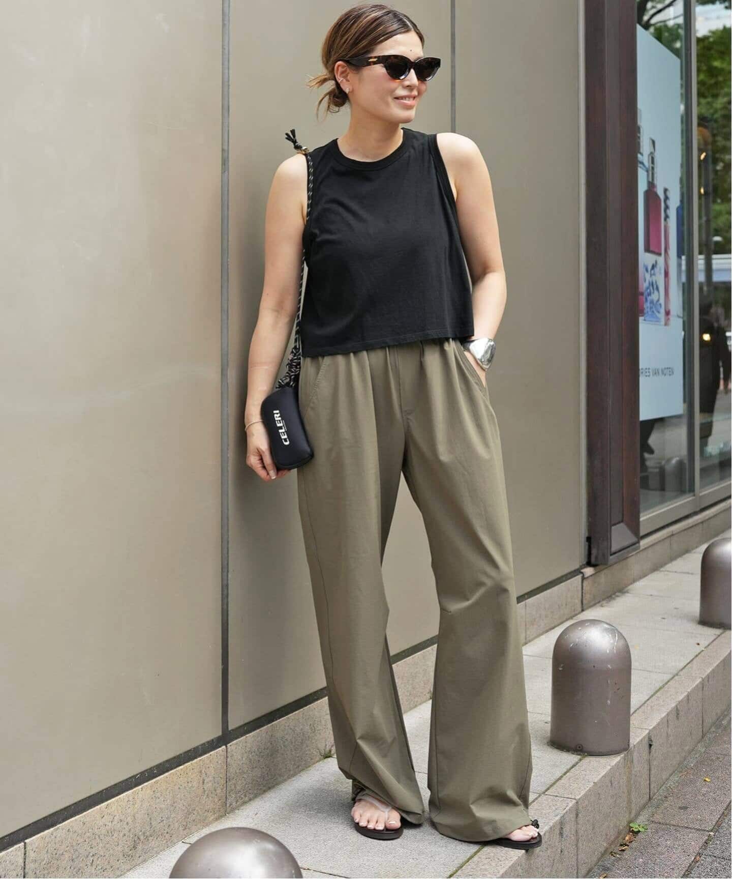 CELERI CROPPED タンクトップ（タンクトップ）｜Deuxieme Classe