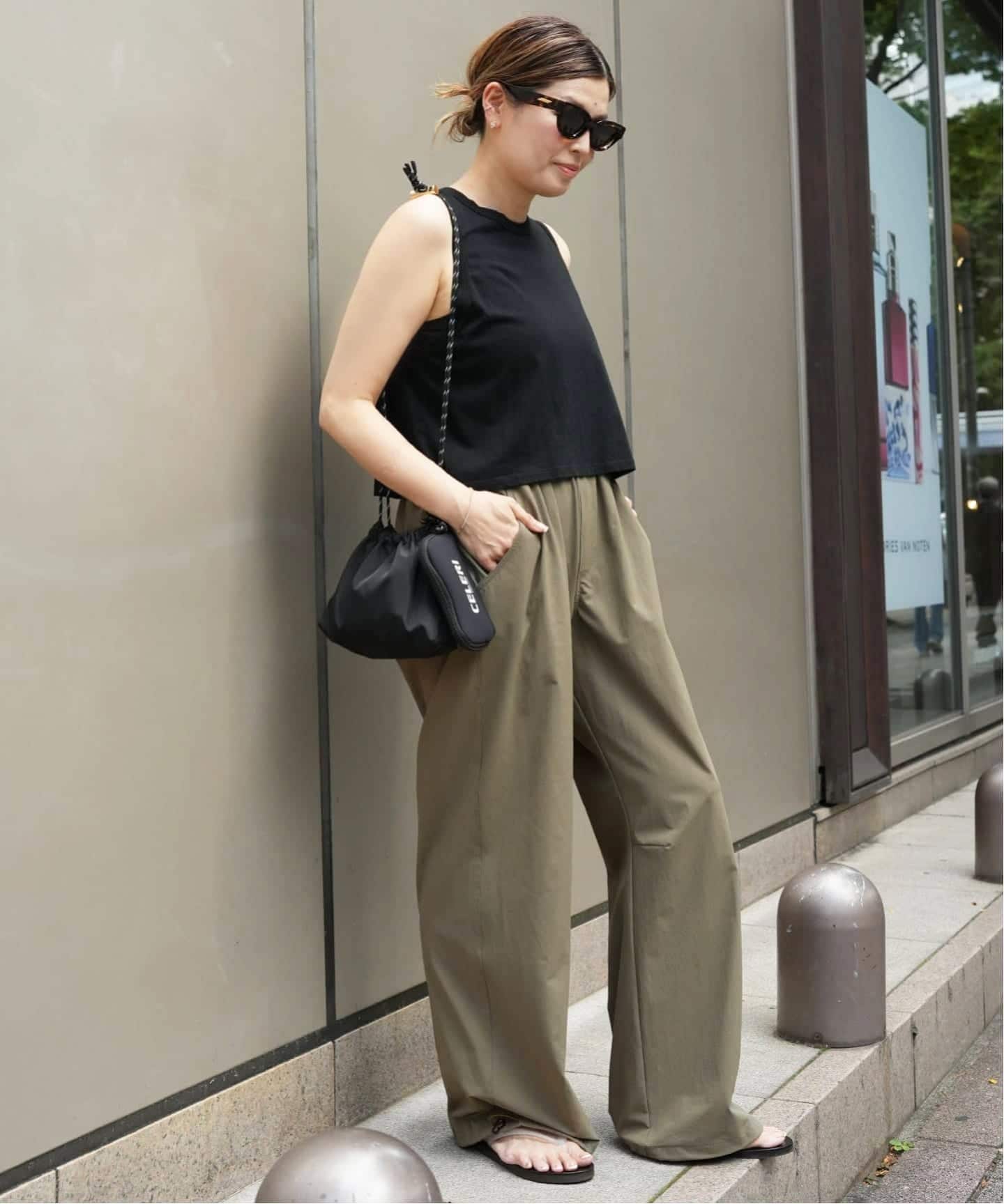 CELERI CROPPED タンクトップ（タンクトップ）｜Deuxieme Classe