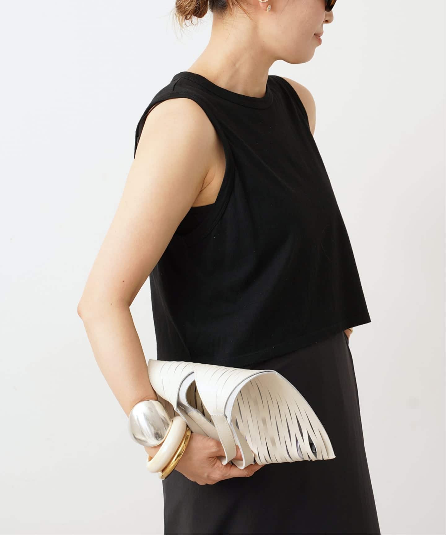 CELERI CROPPED タンクトップ（タンクトップ）｜Deuxieme Classe