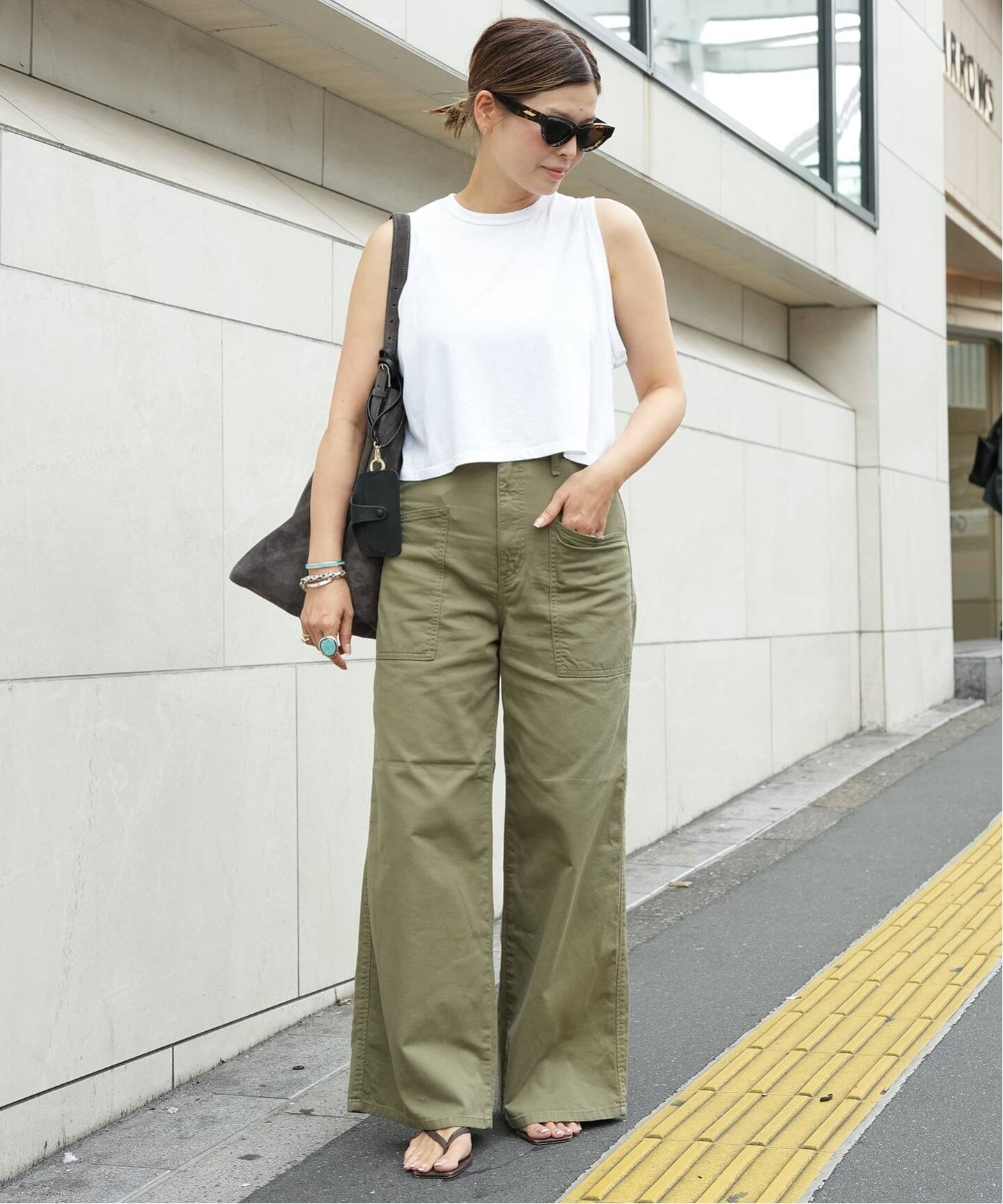 CELERI CROPPED タンクトップ（タンクトップ）｜Deuxieme Classe