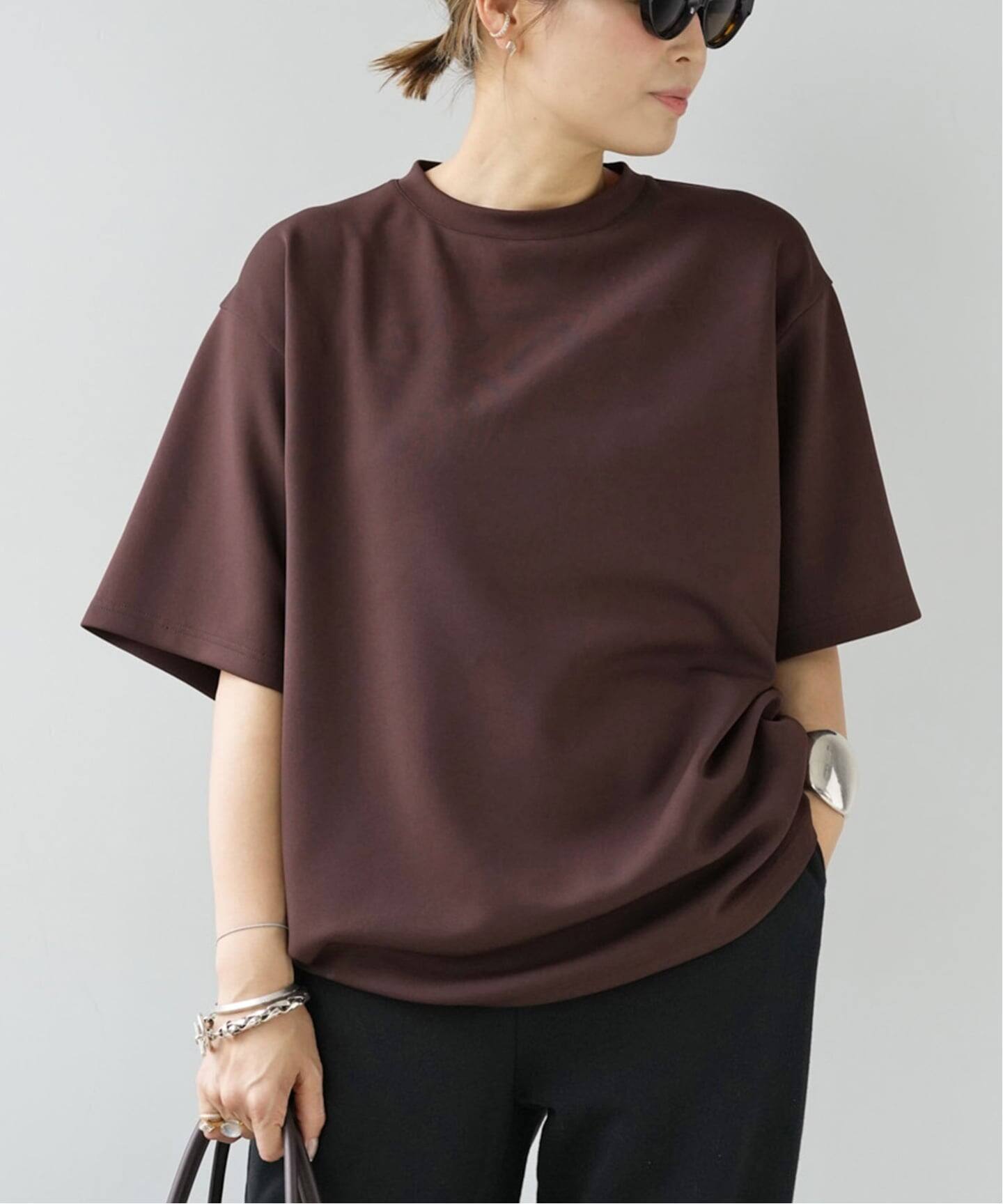 ドゥーズィエムクラス　CELERI Big Tシャツ　ブラウン　新品未使用タグ付 CELERI Big Tシャツ（Tシャツ／カットソー）｜Deuxieme Classe