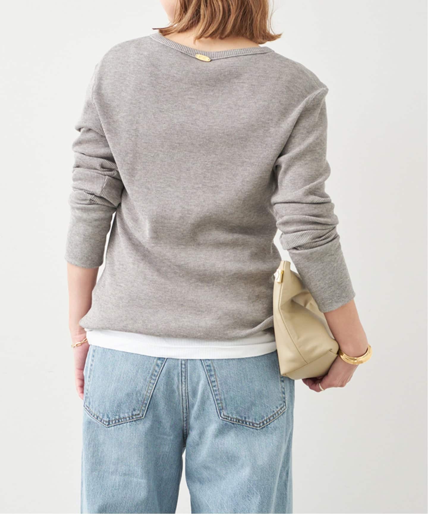 WOOLY WAFFLE プルオーバー（Tシャツ／カットソー）｜Deuxieme Classe