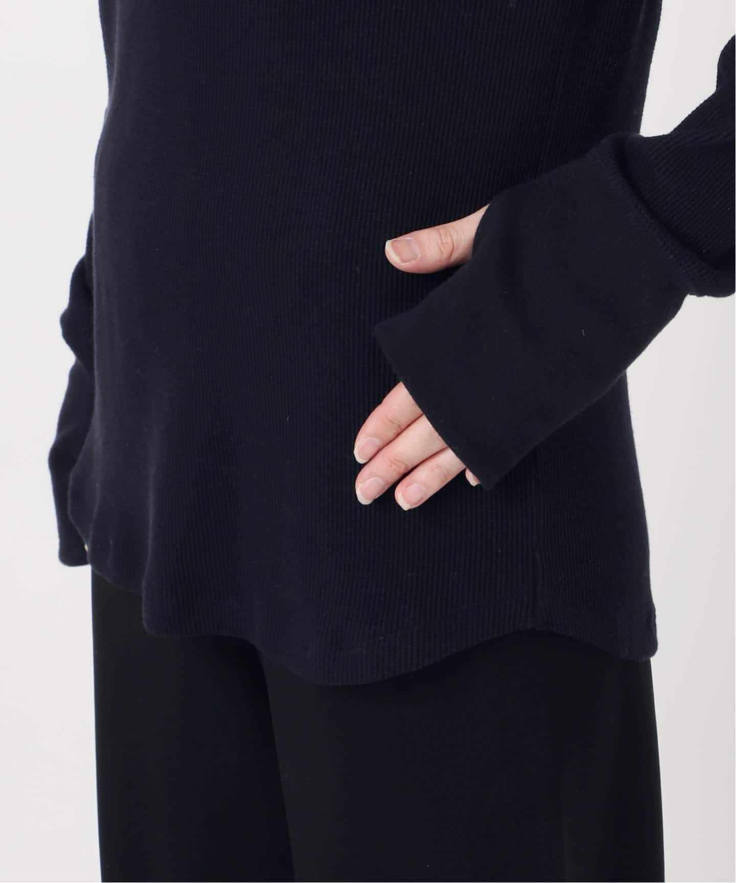 Deuxieme Classe  ワッフルプルオーバーシルクウールニット WOOLY WAFFLE プルオーバー（Tシャツ／カットソー）｜Deuxieme Classe