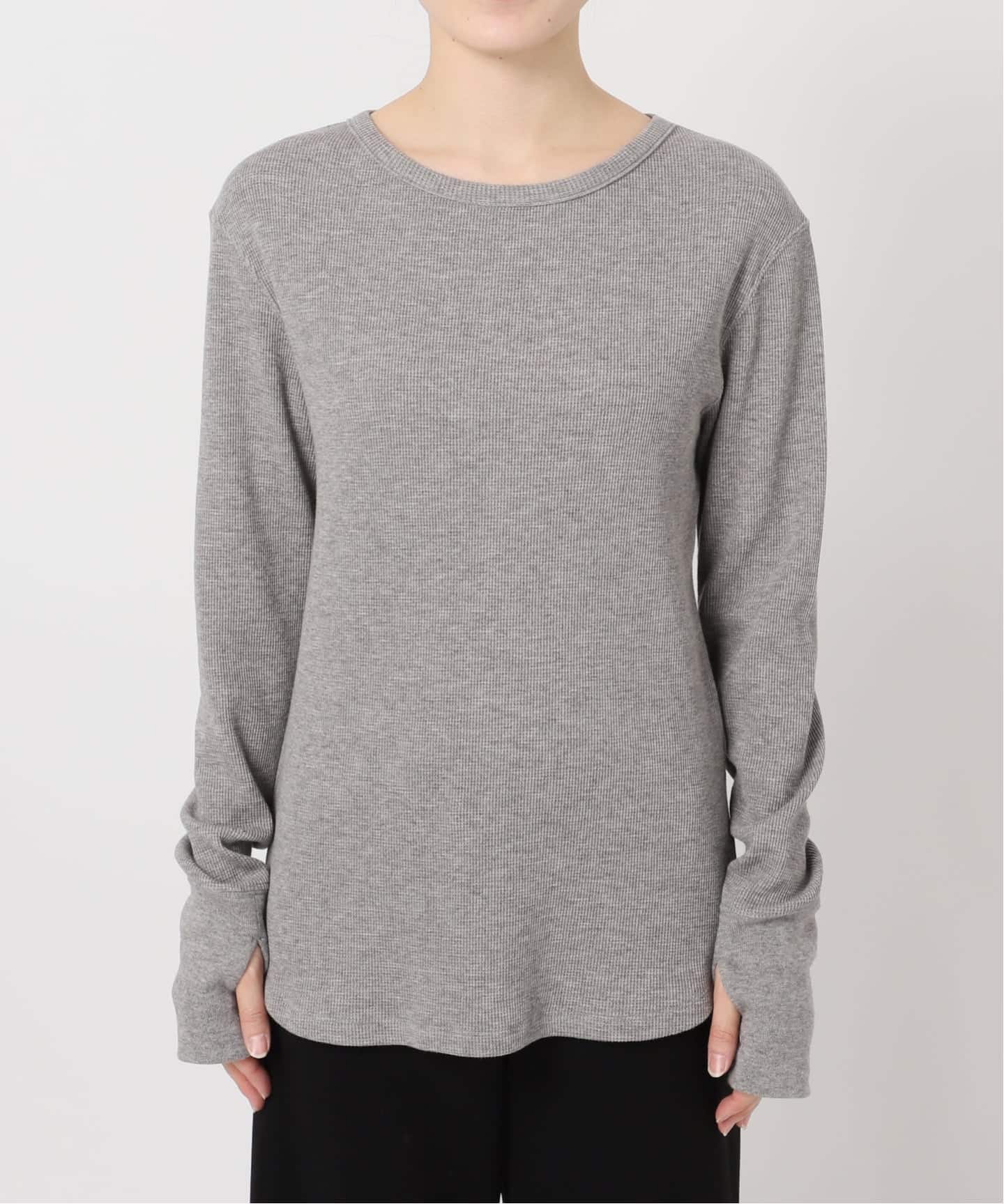 Deuxieme Classe コットワッフル プルオーバー DEUXIEME CLASSE - 美品 Deuxieme Classe ドゥーズィエムクラス コット