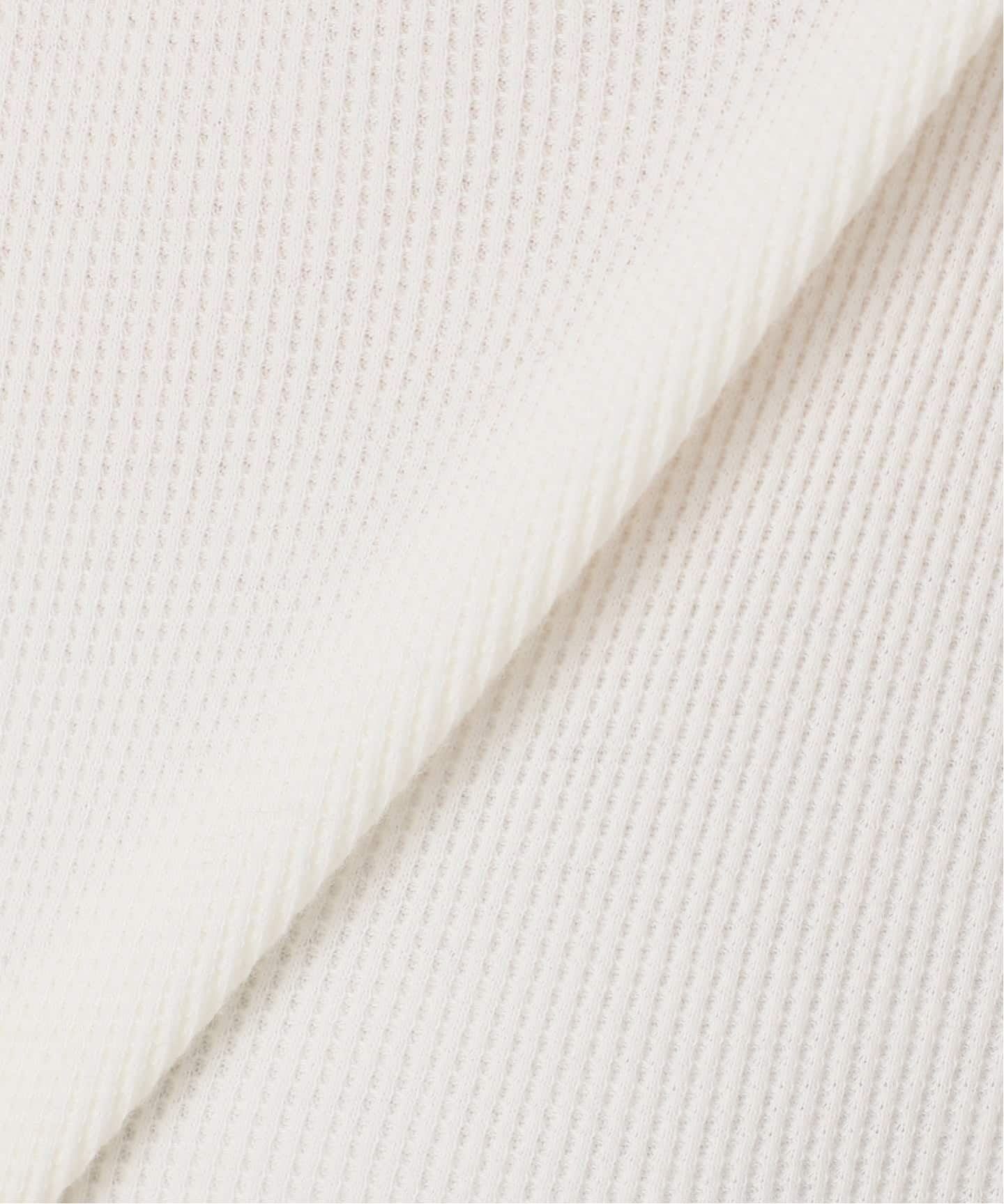 Deuxieme Classe WOOLY FLEECE P/O ホワイト WOOLY WAFFLE プルオーバー（Tシャツ／カットソー）｜Deuxieme Classe
