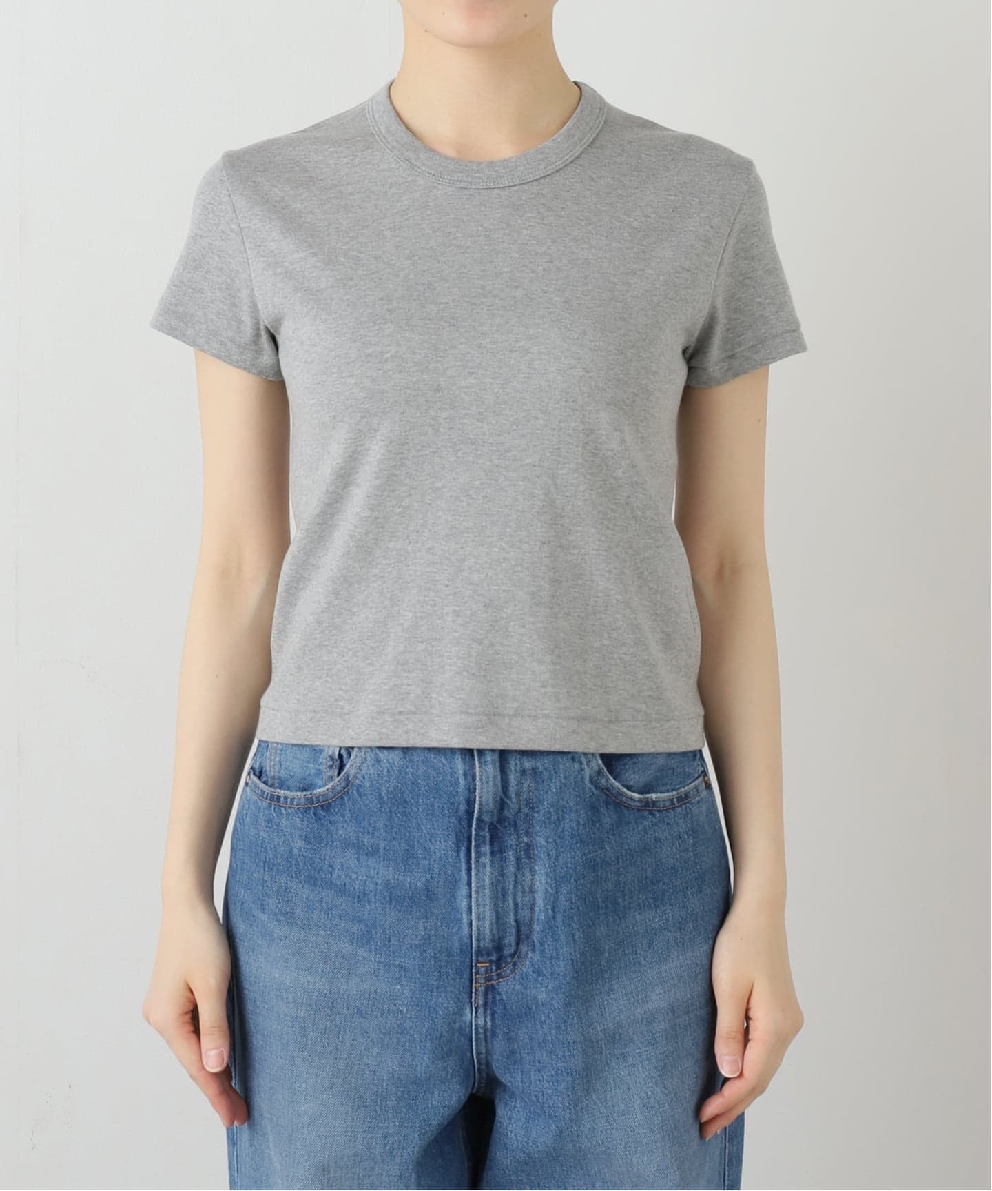 AESTHETIC クルーネック Tシャツ（Tシャツ／カットソー）｜Deuxieme