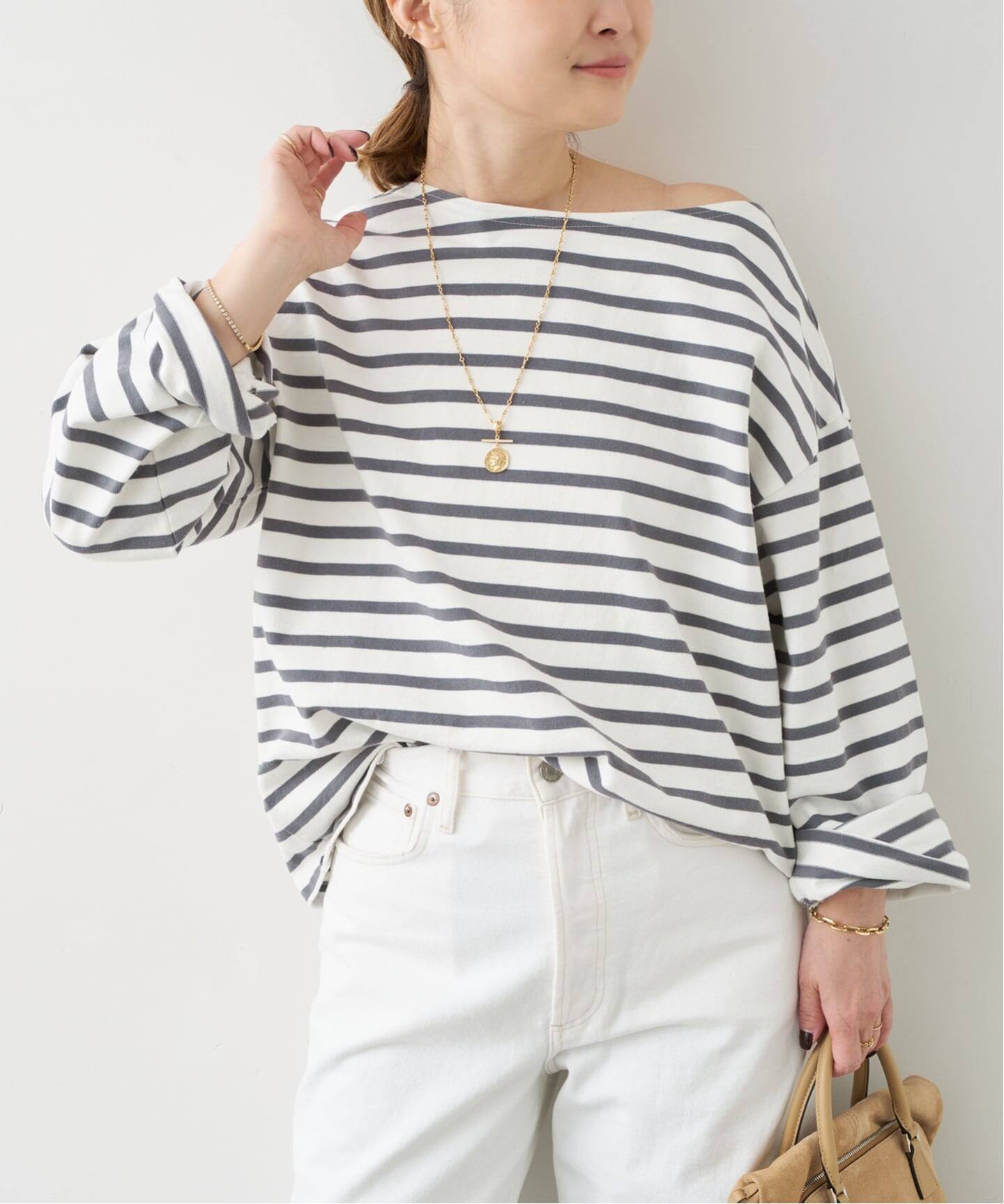 HAZYBORDER プルオーバー（Tシャツ／カットソー）｜Deuxieme Classe 