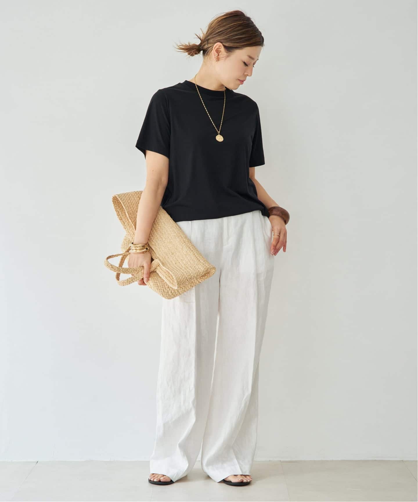 Deuxieme Classe/Prime wool jersey Tシャツ Prime wool jersey Tシャツ（Tシャツ／カットソー）｜Deuxieme Classe