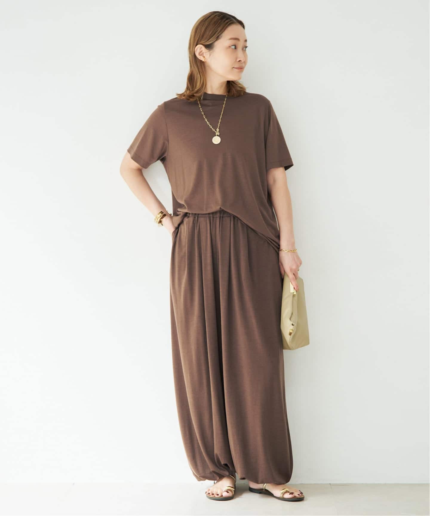 Prime wool jersey Tシャツ（Tシャツ／カットソー）｜Deuxieme Classe