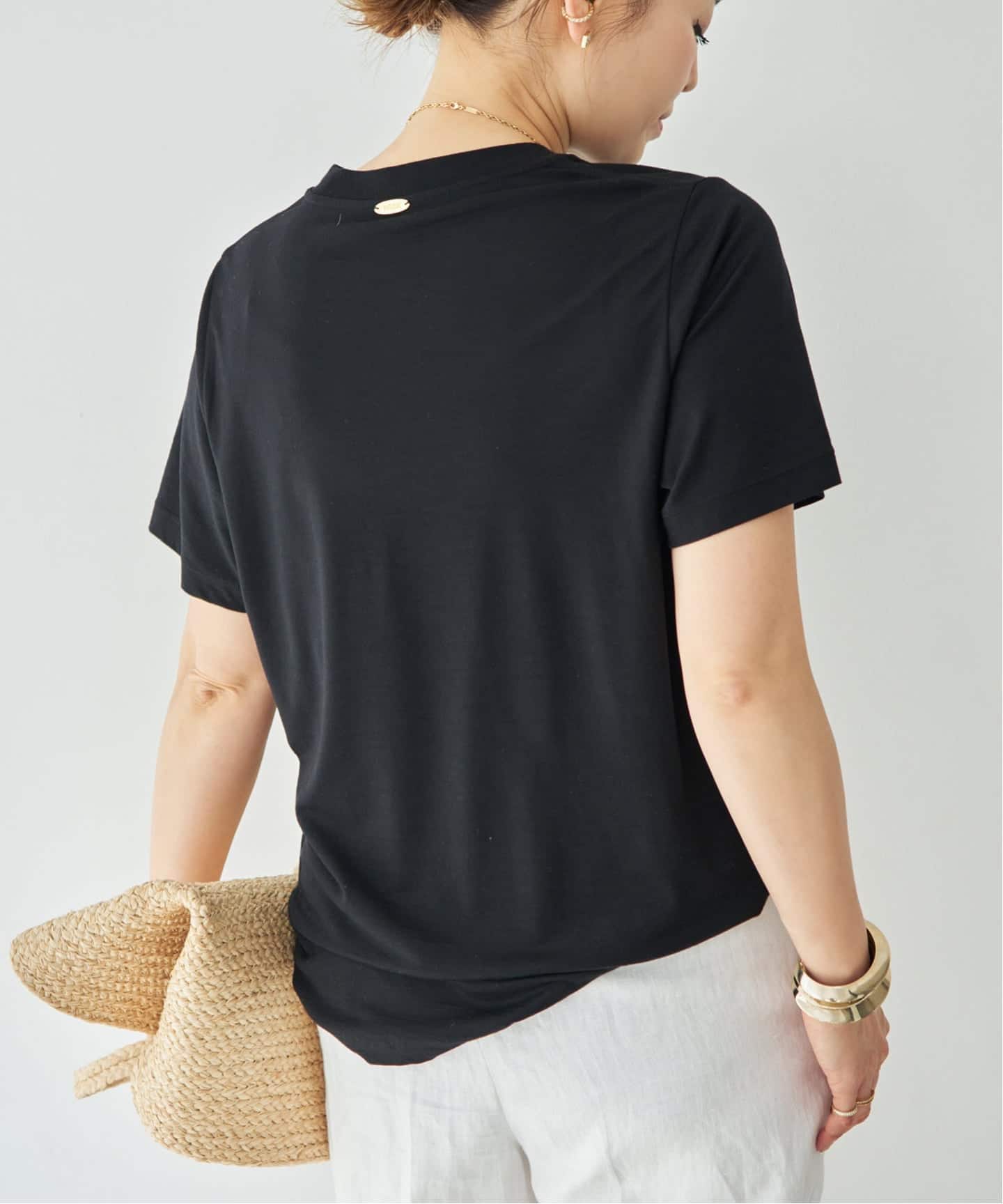 【Deuxieme Classe】 Prime wool jerseyTシャツ Prime wool jersey Tシャツ（Tシャツ／カットソー）｜Deuxieme Classe