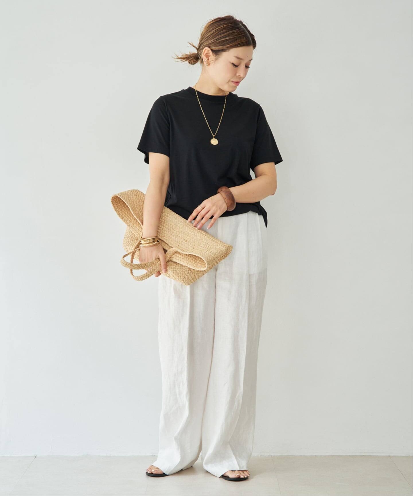 Prime wool jersey Tシャツ（Tシャツ／カットソー）｜Deuxieme Classe