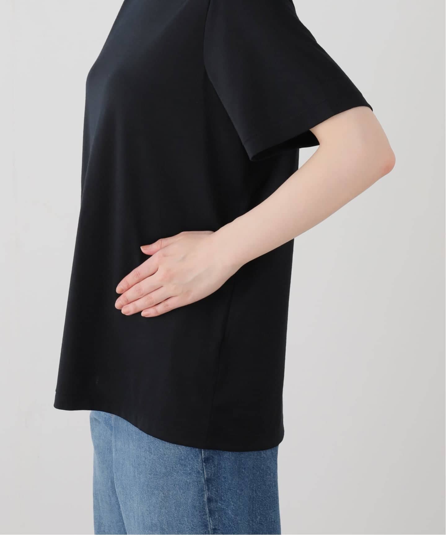 Prime wool jersey Tシャツ（Tシャツ／カットソー）｜Deuxieme Classe